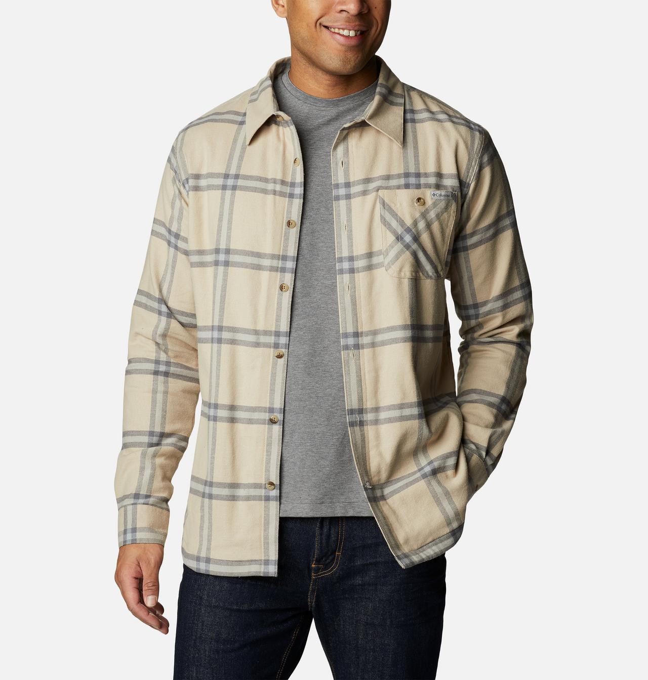 Men's Cornell Woods™ Fleece Lined Flannel Shirt 6