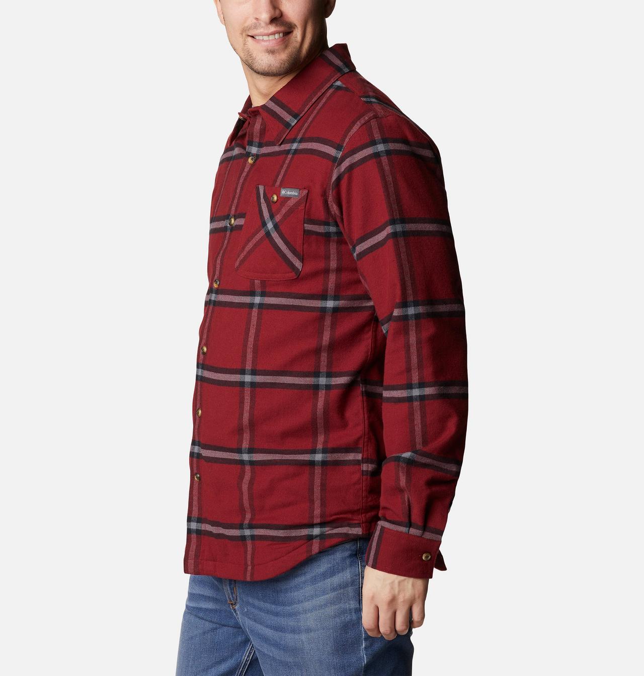 Men's Cornell Woods™ Fleece Lined Flannel Shirt 3