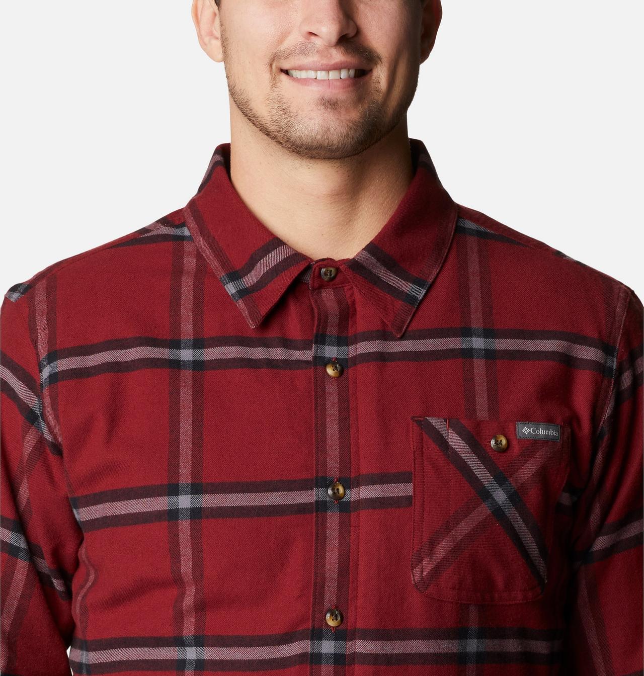 Men's Cornell Woods™ Fleece Lined Flannel Shirt 4