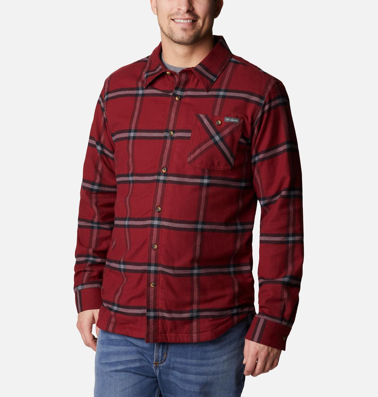 Men's Cornell Woods™ Fleece Lined Flannel Shirt 1