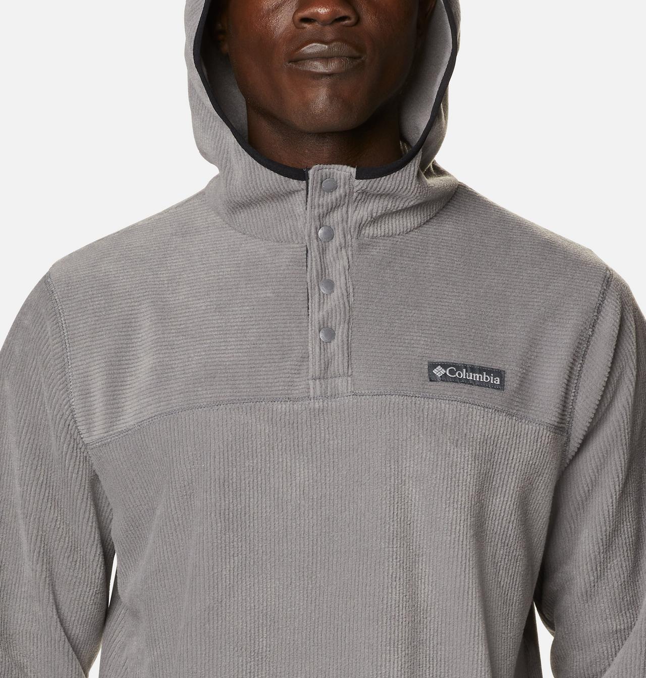 Men's Steens Mountain™ Novelty Half Snap Fleece Hoodie 4