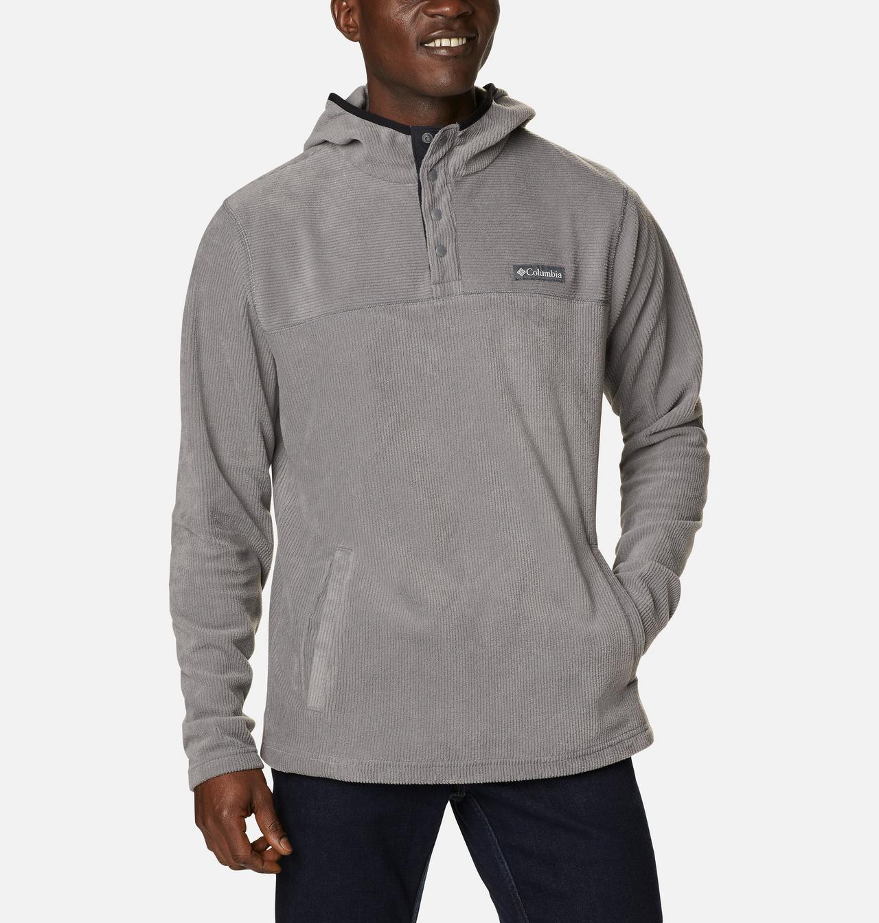 Men's Steens Mountain™ Novelty Half Snap Fleece Hoodie 1