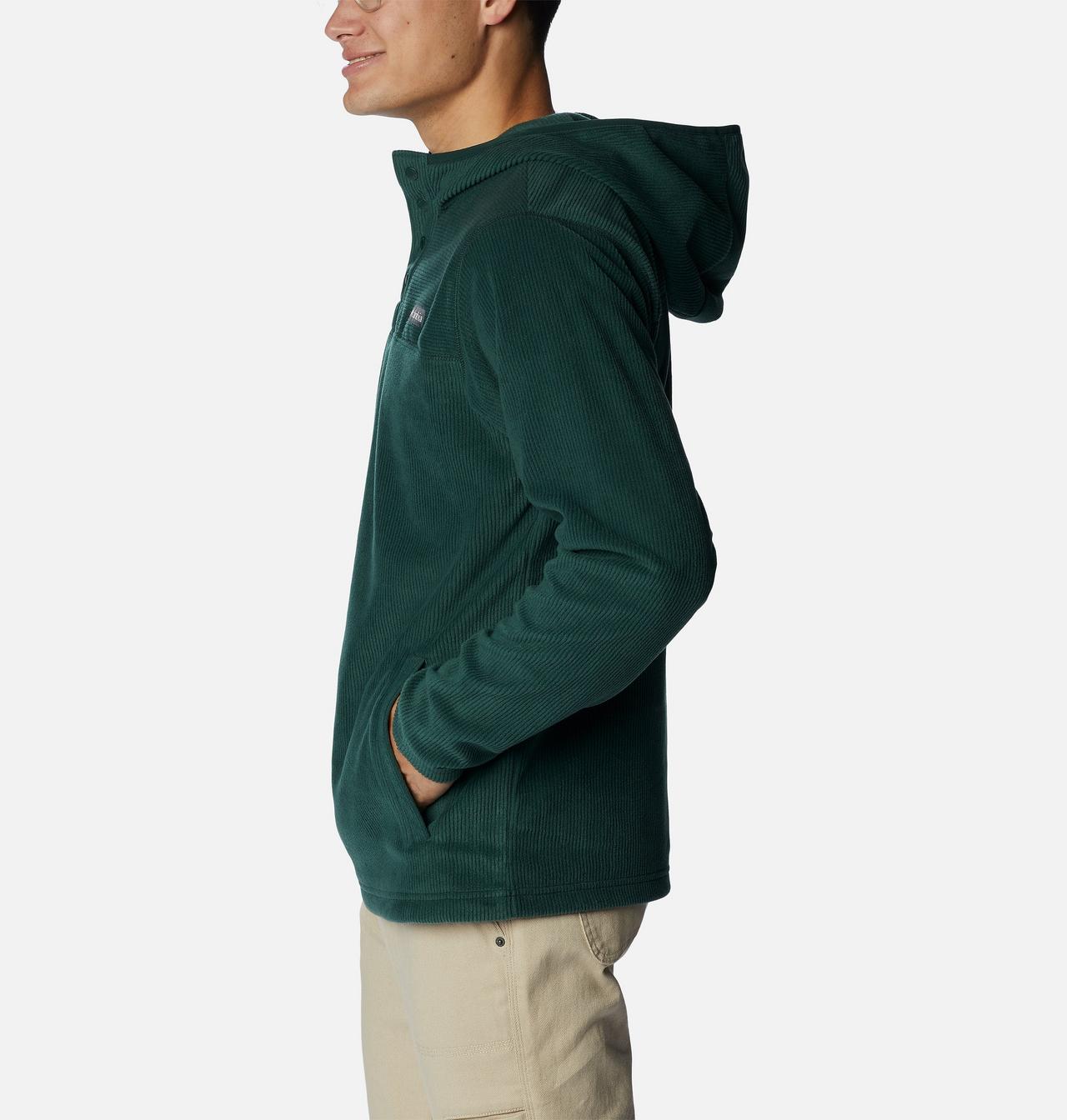 Men's Steens Mountain™ Novelty Half Snap Fleece Hoodie 3