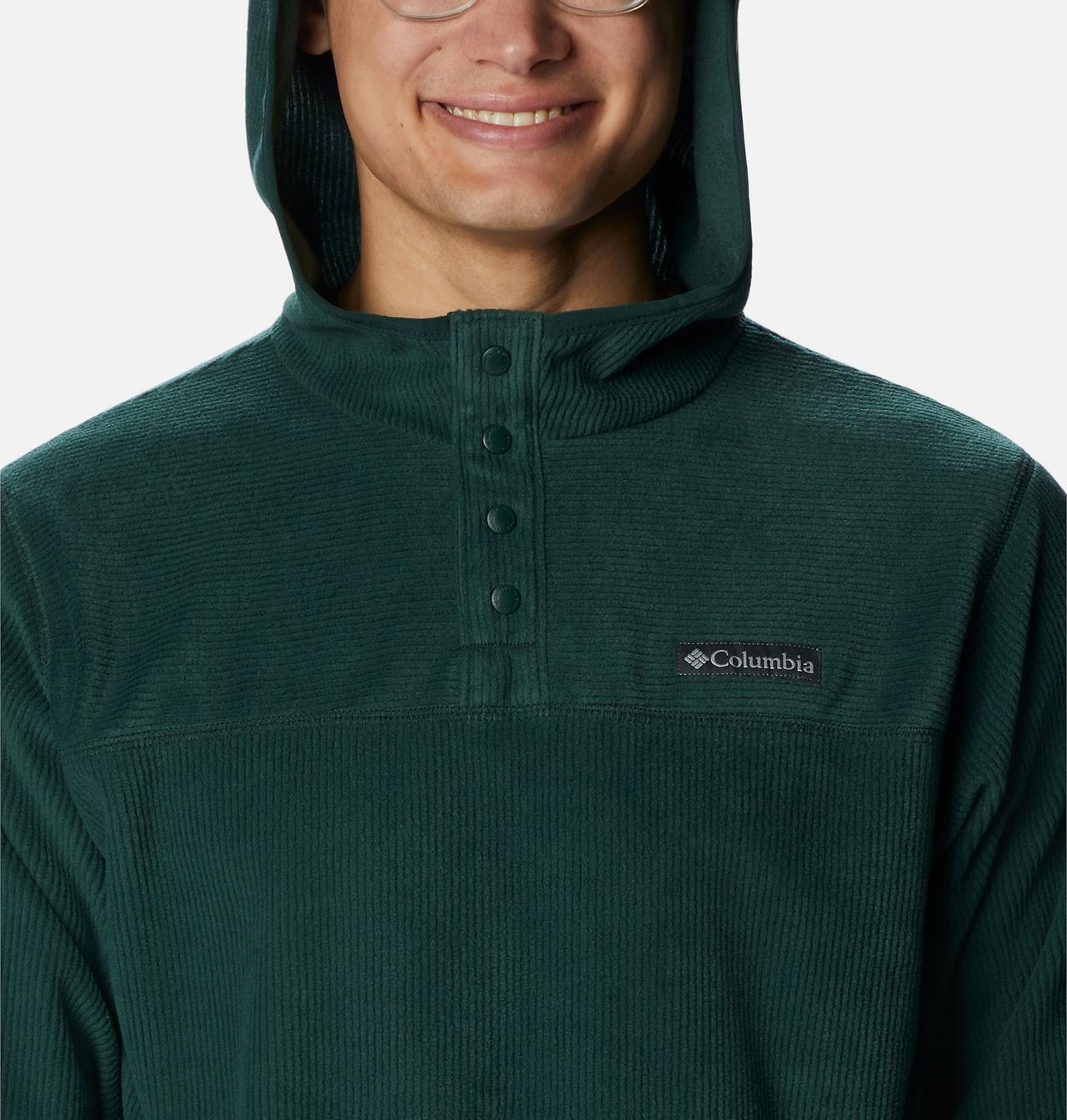 Men's Steens Mountain™ Novelty Half Snap Fleece Hoodie 4