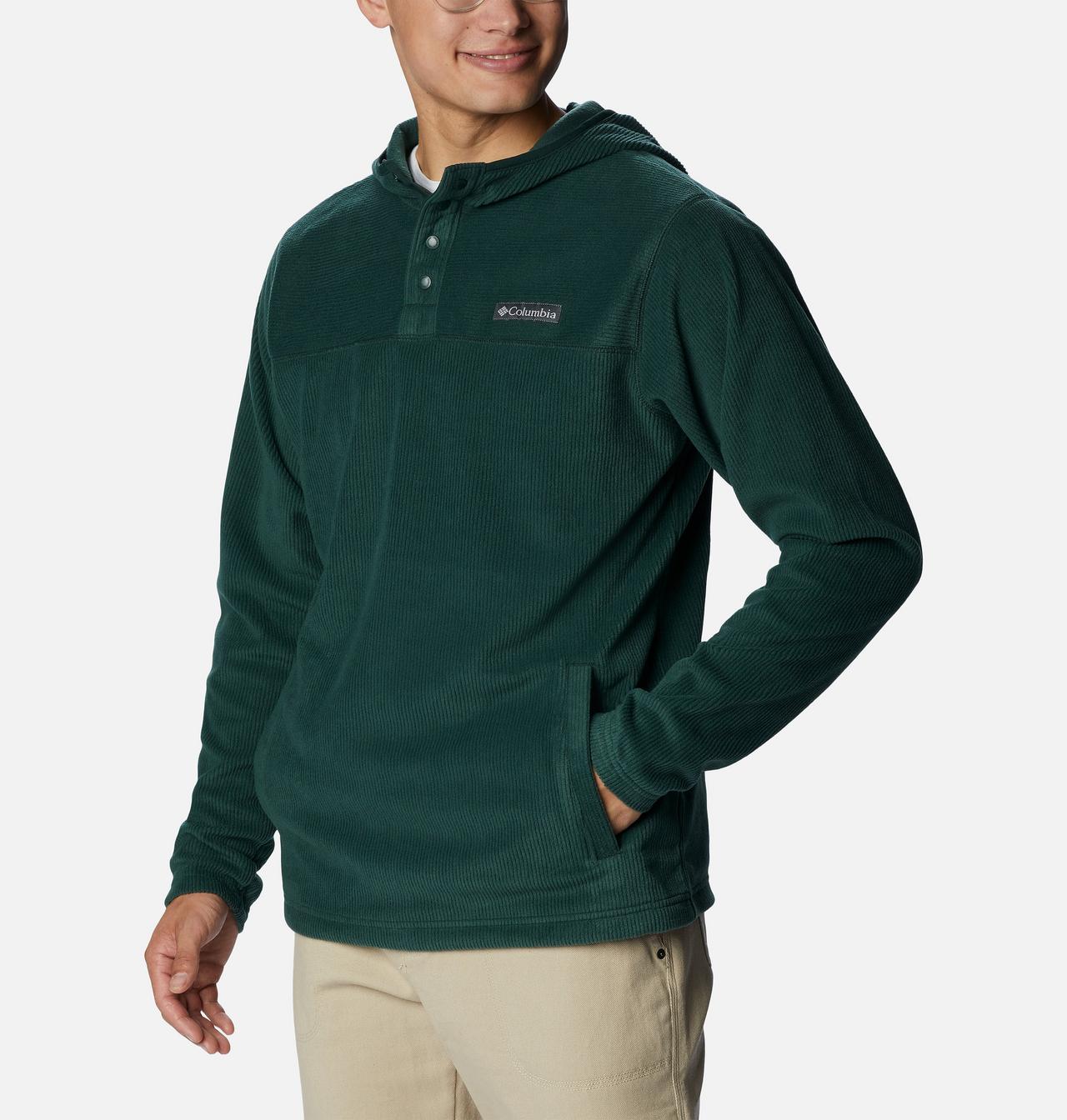 Men's Steens Mountain™ Novelty Half Snap Fleece Hoodie 5