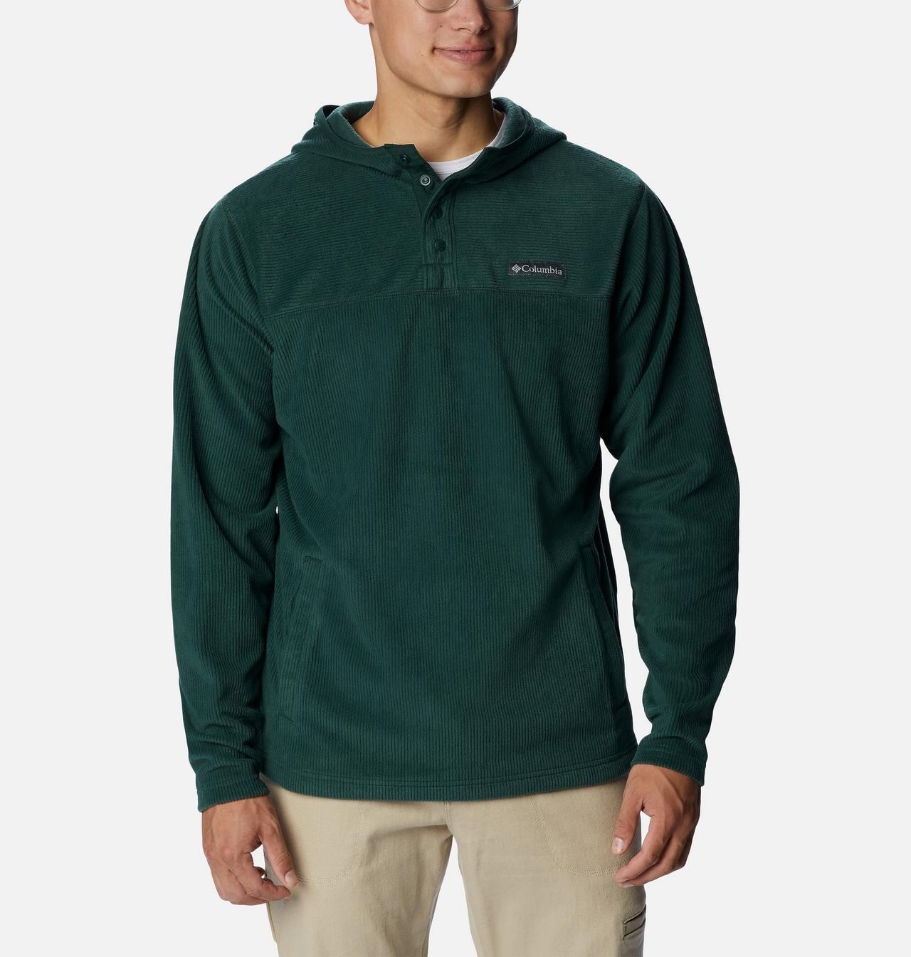 Men's Steens Mountain™ Novelty Half Snap Fleece Hoodie 1