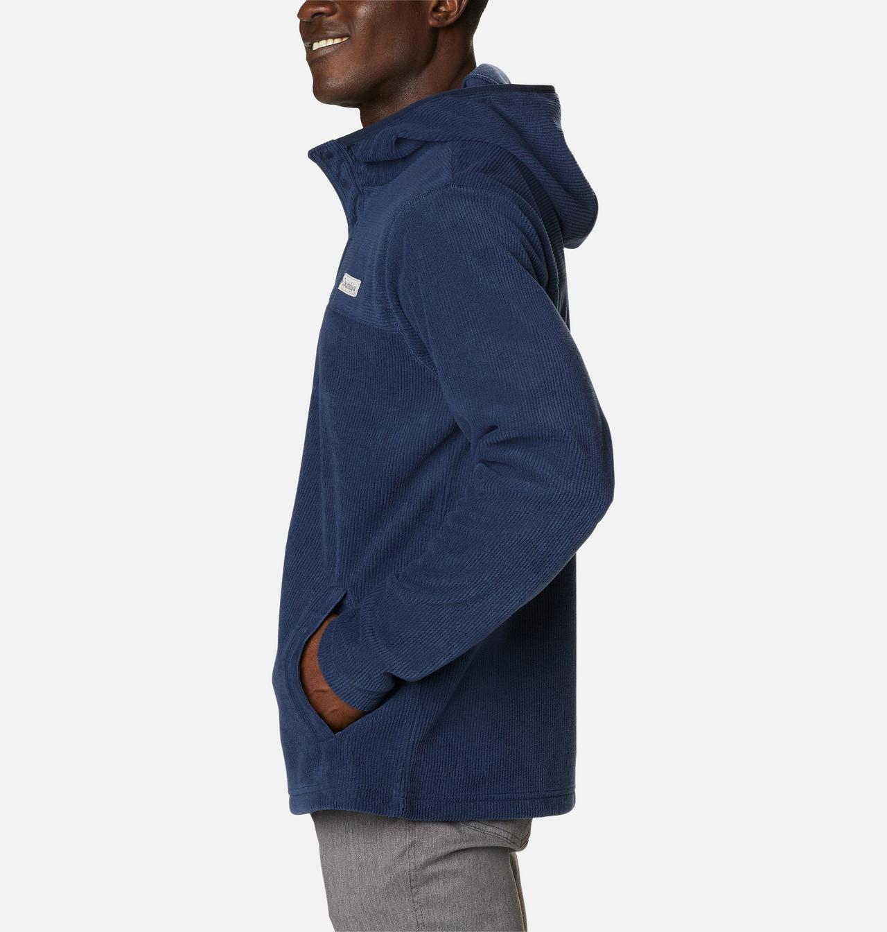 Men's Steens Mountain™ Novelty Half Snap Fleece Hoodie 3
