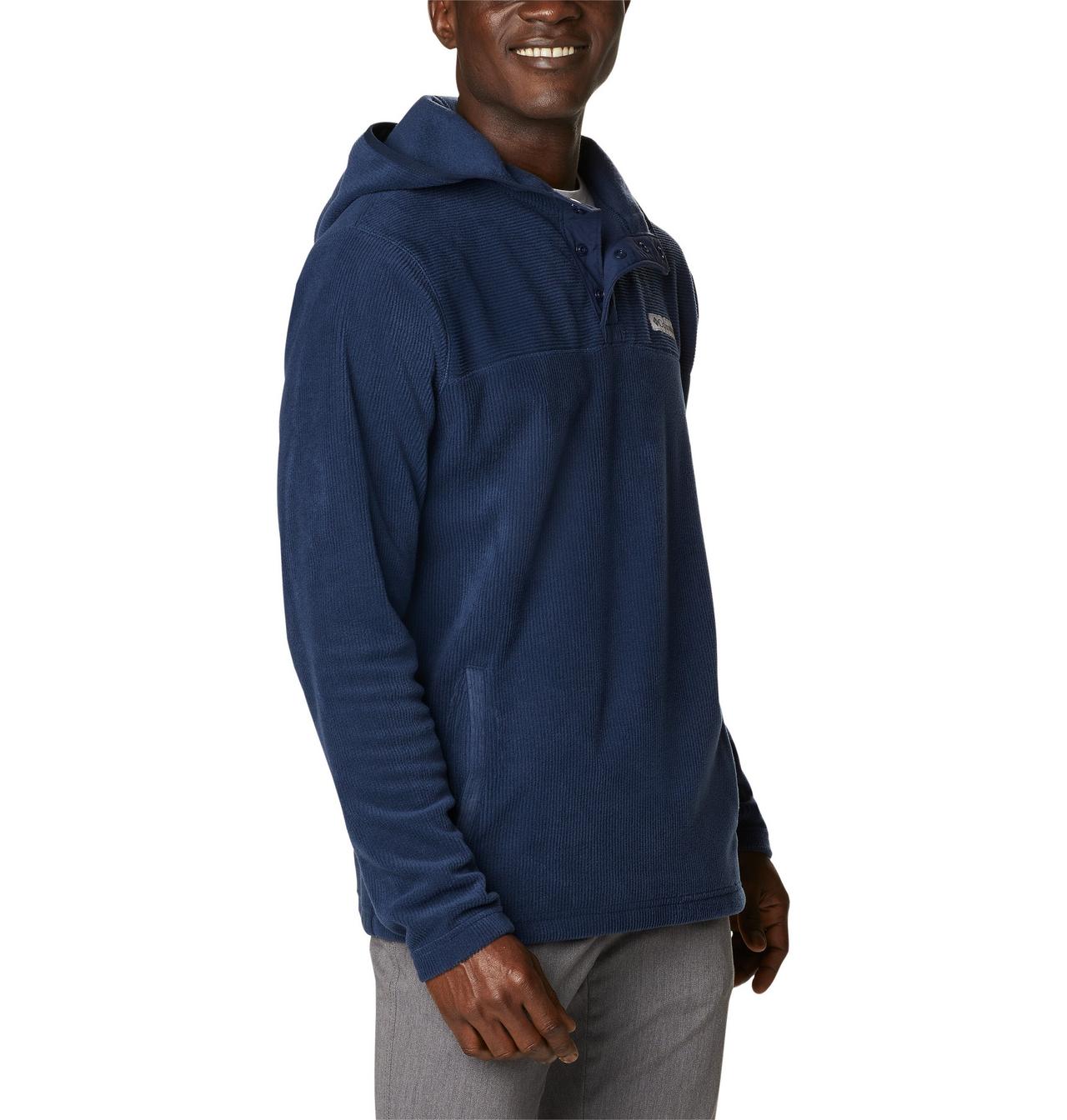 Men's Steens Mountain™ Novelty Half Snap Fleece Hoodie 5