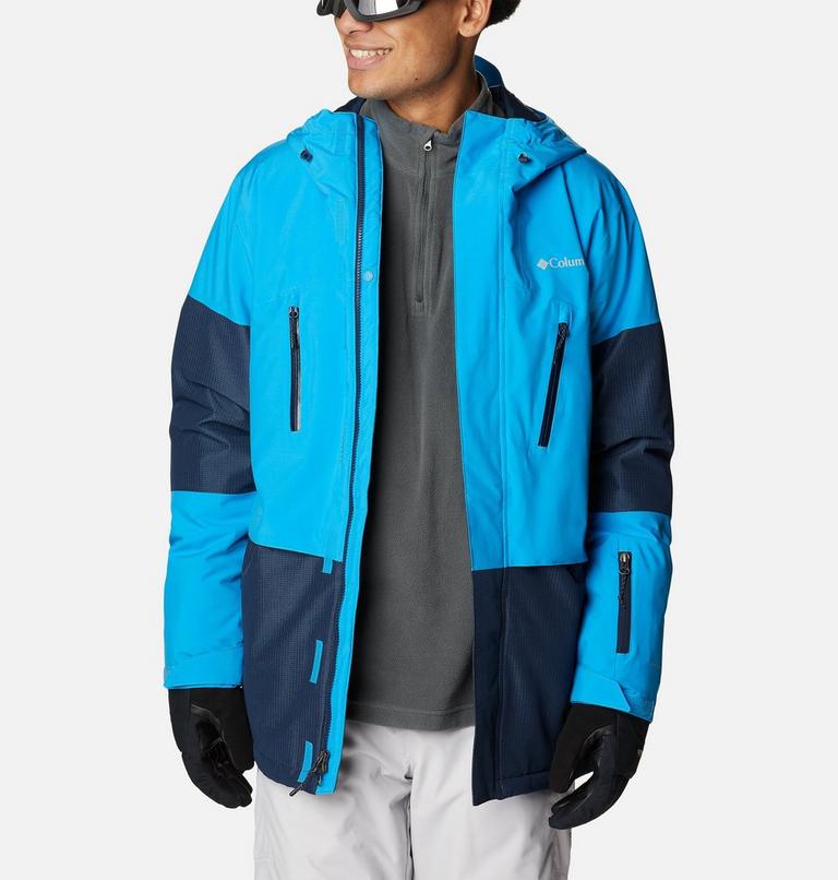 Aerial Ascender Jacket | 465 | M, Color: Coll Navy Ripstop, Compass Blue, image 14
