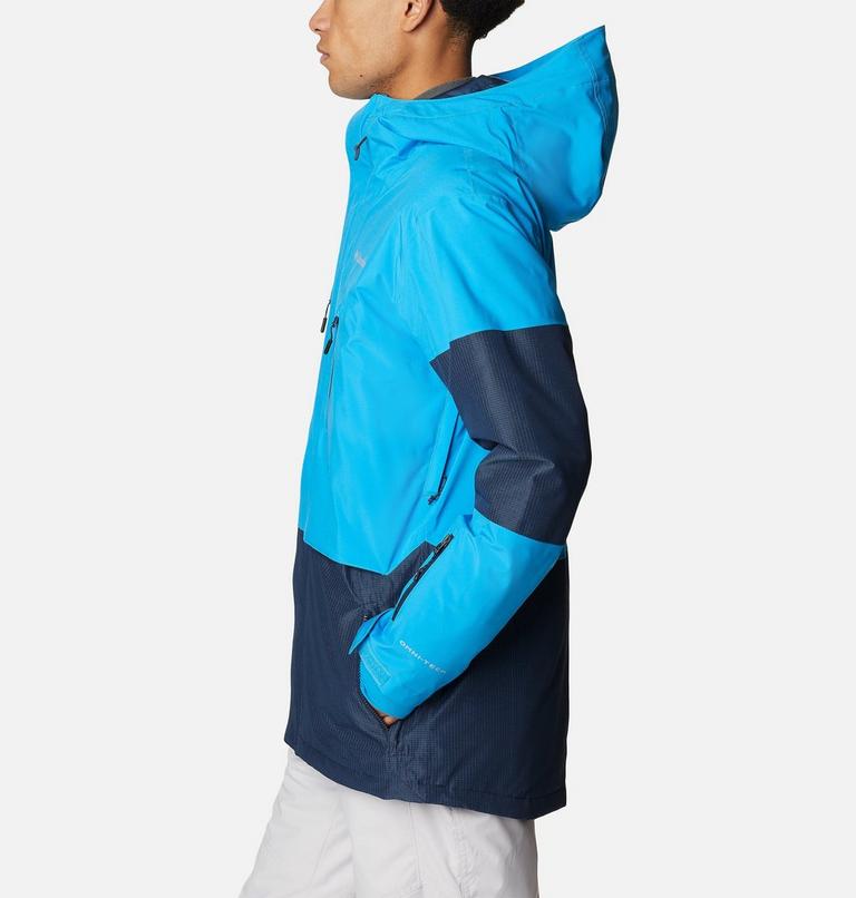 Aerial Ascender Jacket | 465 | M, Color: Coll Navy Ripstop, Compass Blue, image 3