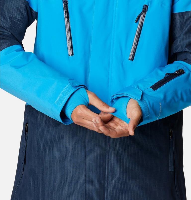 Aerial Ascender Jacket | 465 | M, Color: Coll Navy Ripstop, Compass Blue, image 11