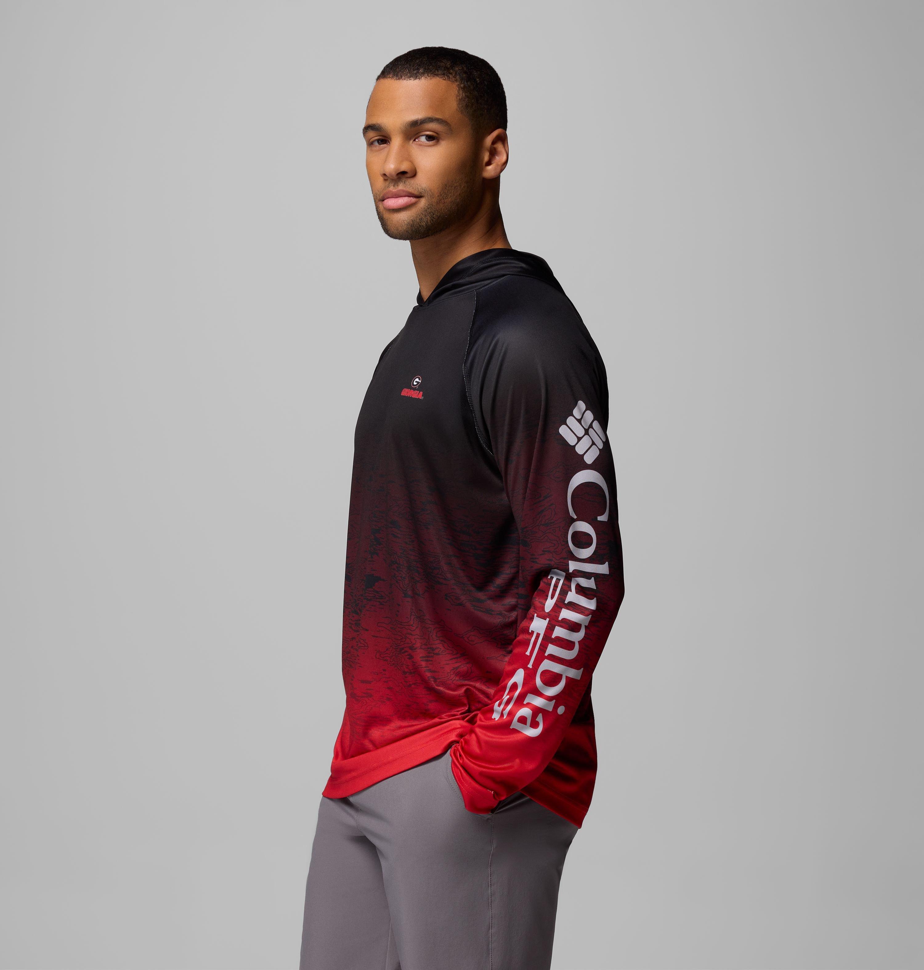 Men's Collegiate PFG Super Terminal Tackle Hoodie - Georgia 4