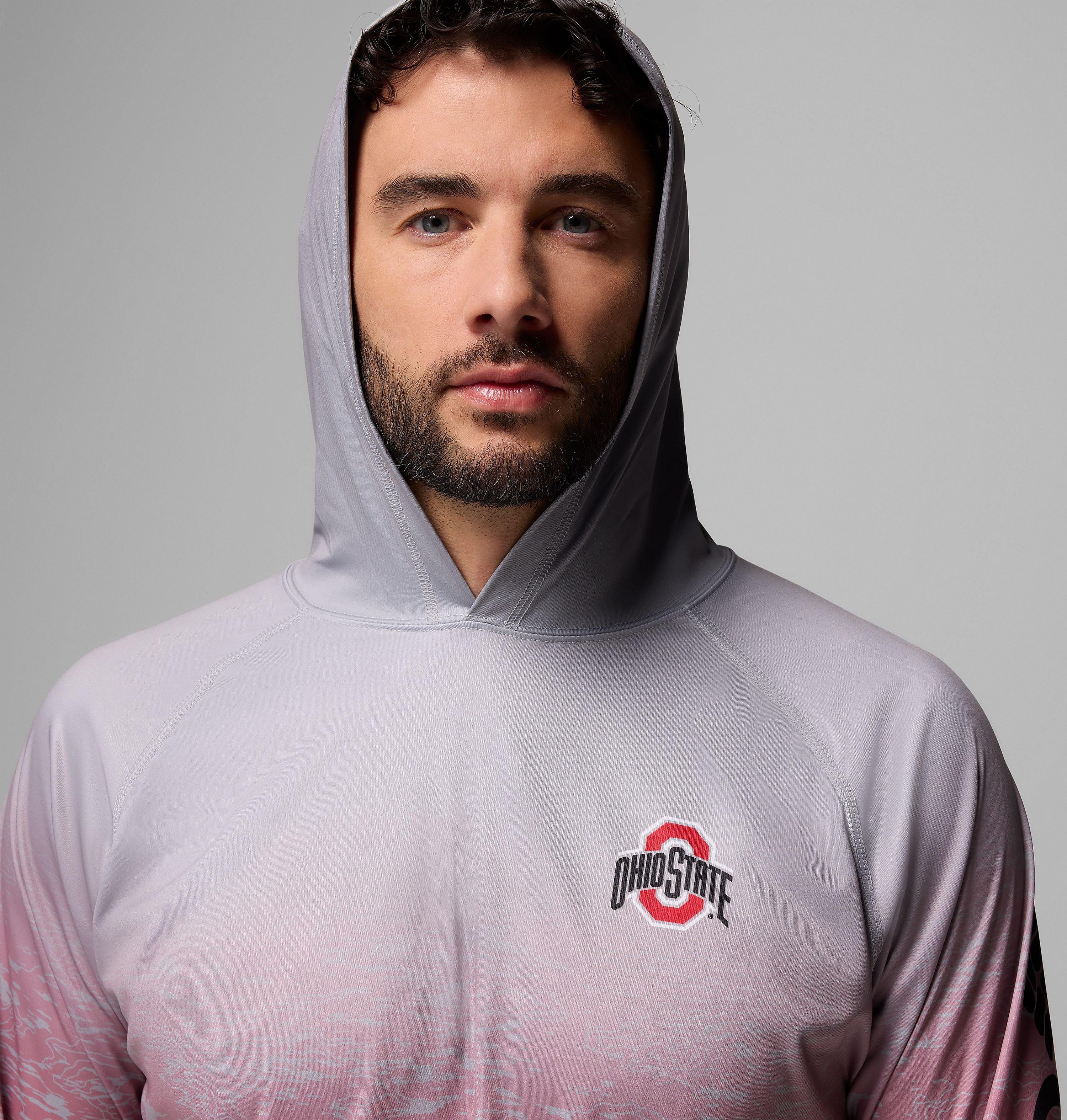 Men's Collegiate PFG Super Terminal Tackle Hoodie - Ohio State 5