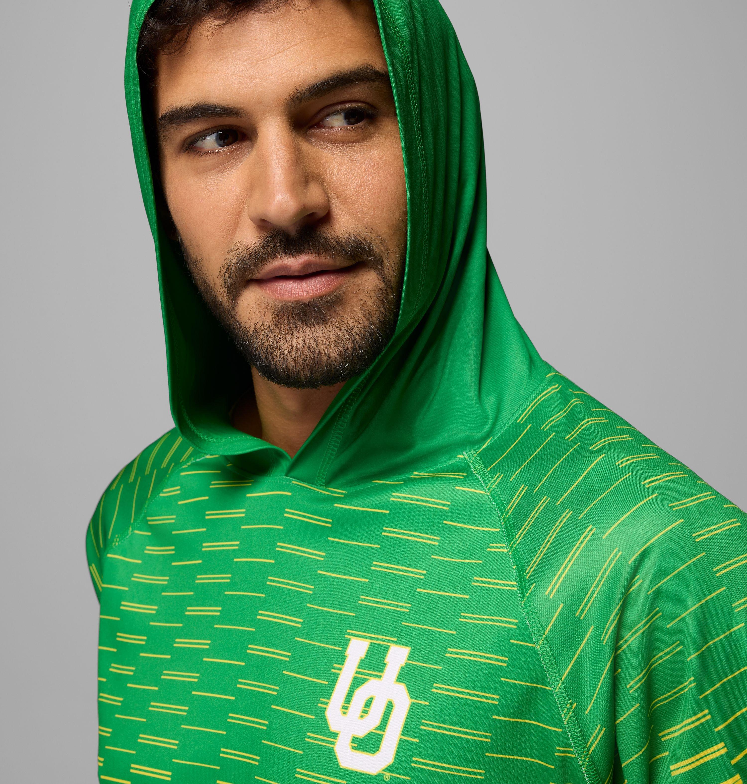 Men's Collegiate PFG Super Terminal Tackle Hoodie - Oregon 5