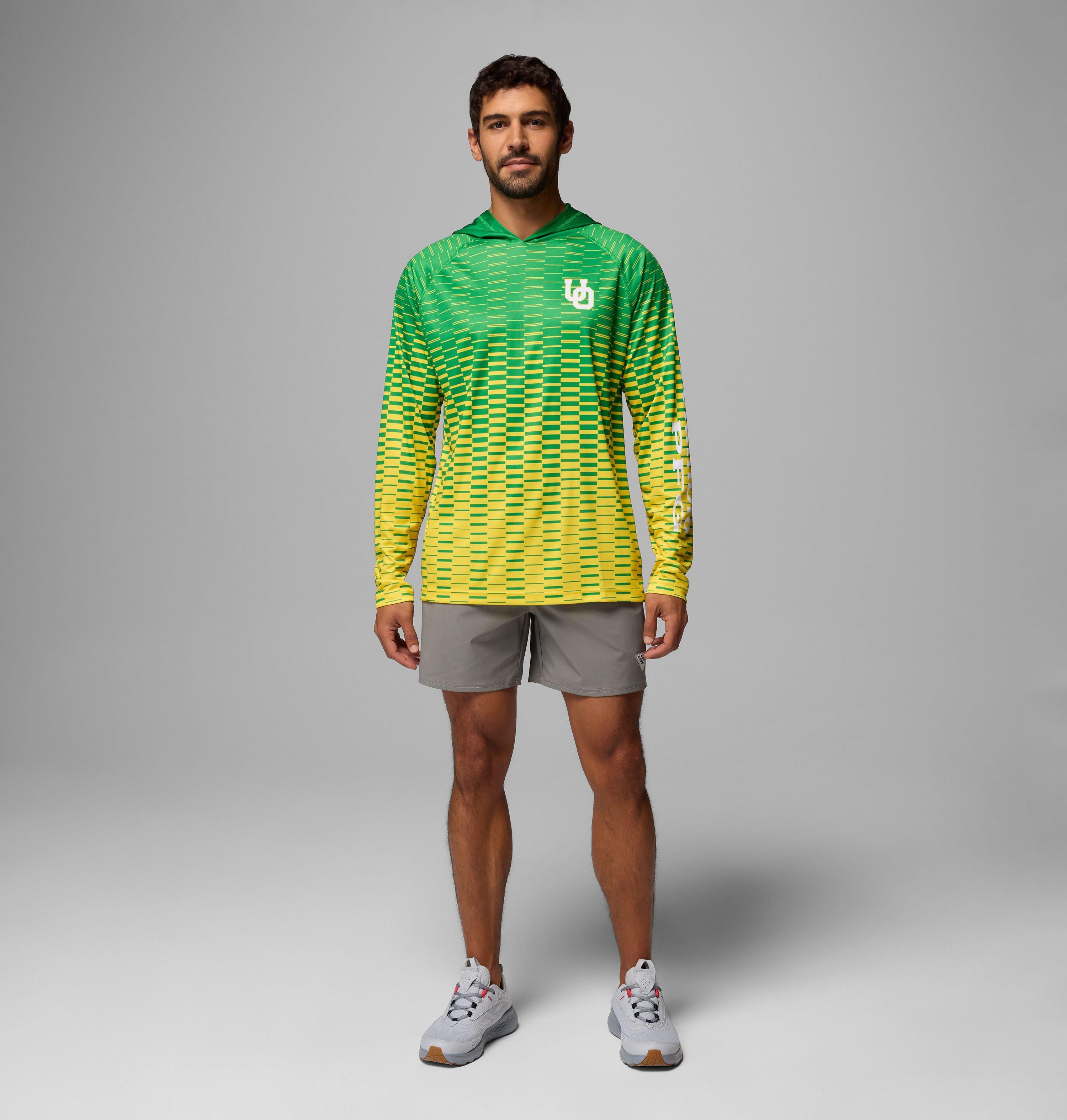 Men's Collegiate PFG Super Terminal Tackle Hoodie - Oregon 2