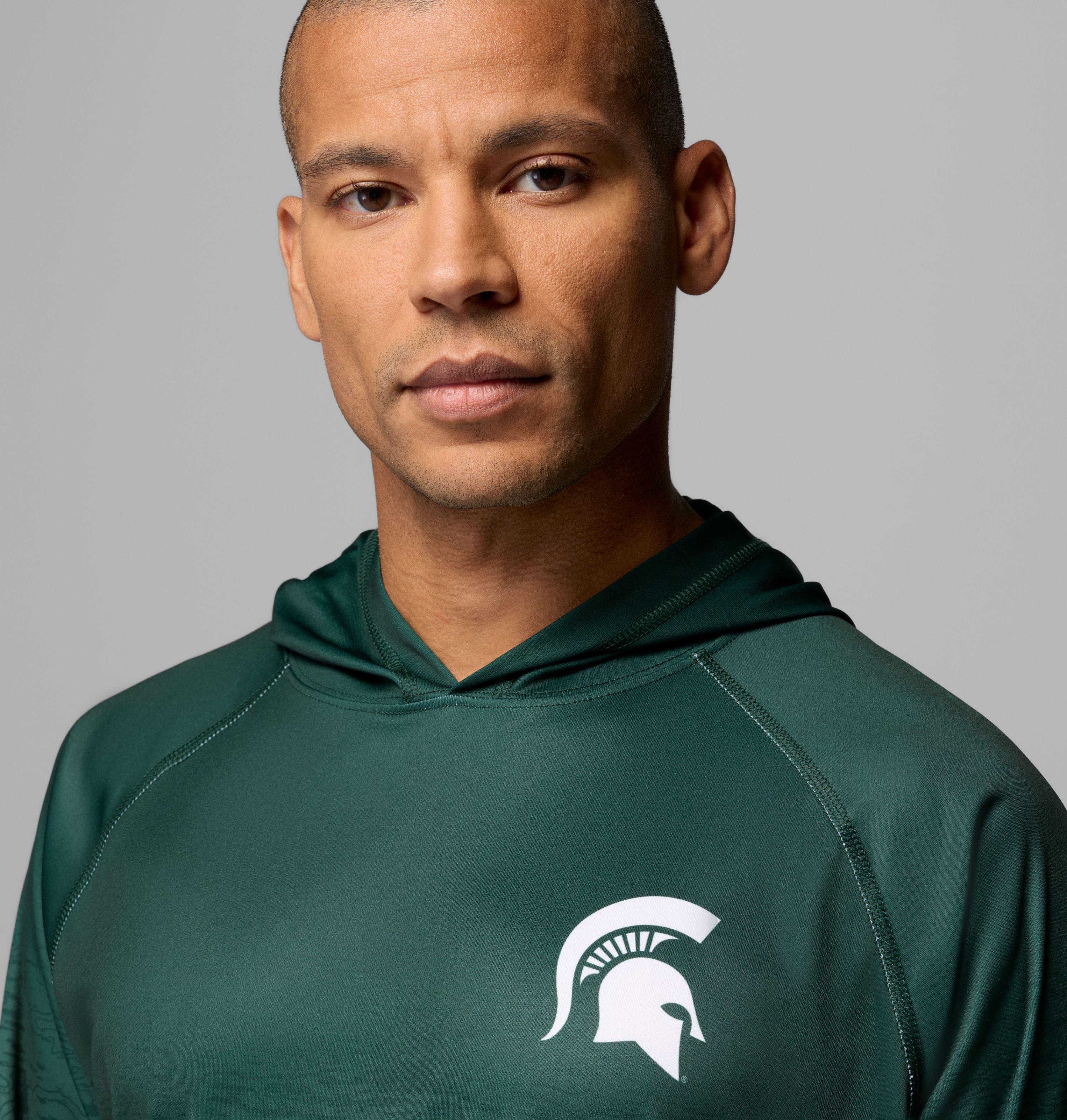 Men's Collegiate PFG Super Terminal Tackle Hoodie - Michigan State 5
