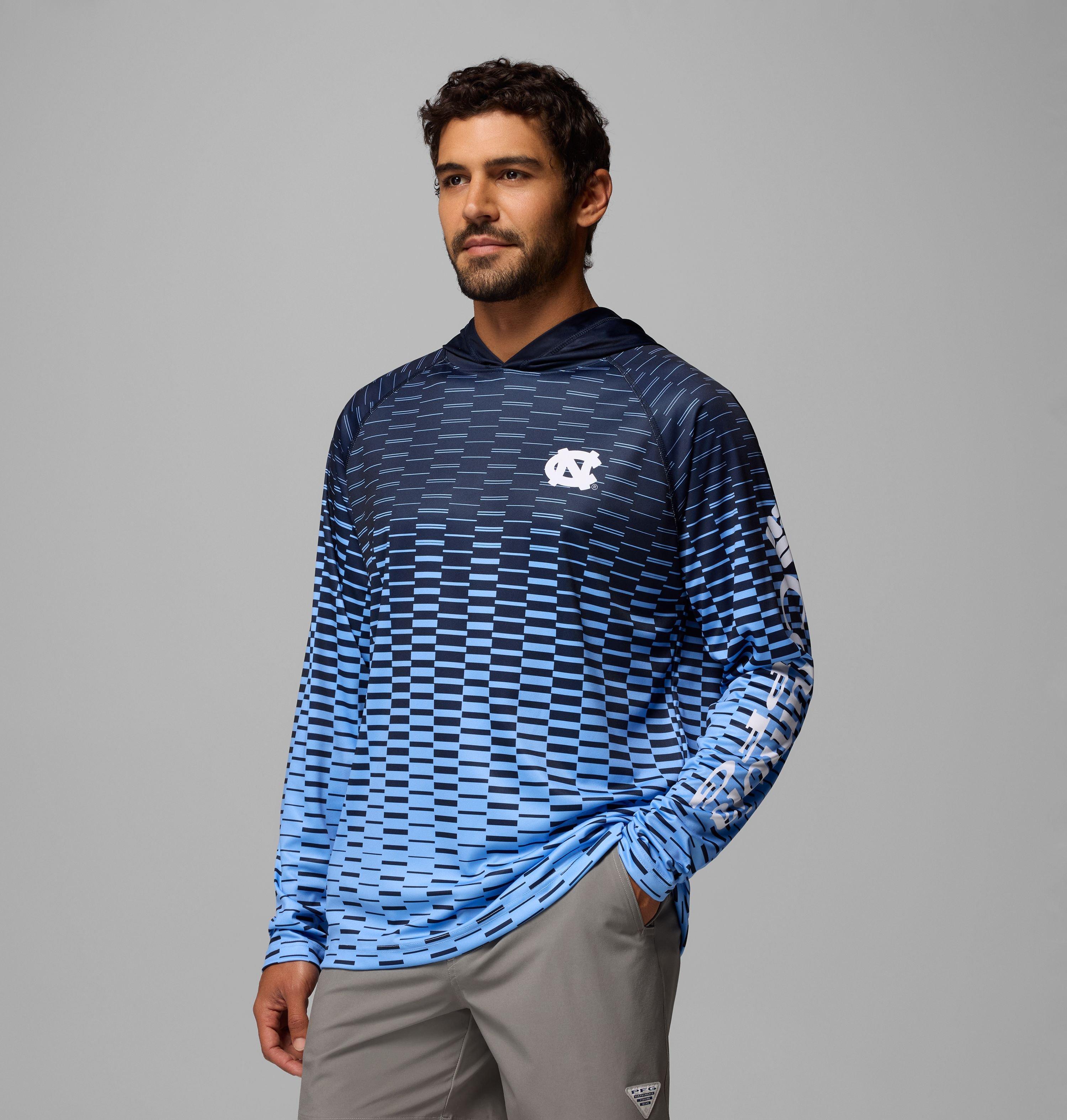 Men's Collegiate PFG Super Terminal Tackle Hoodie - North Carolina 4
