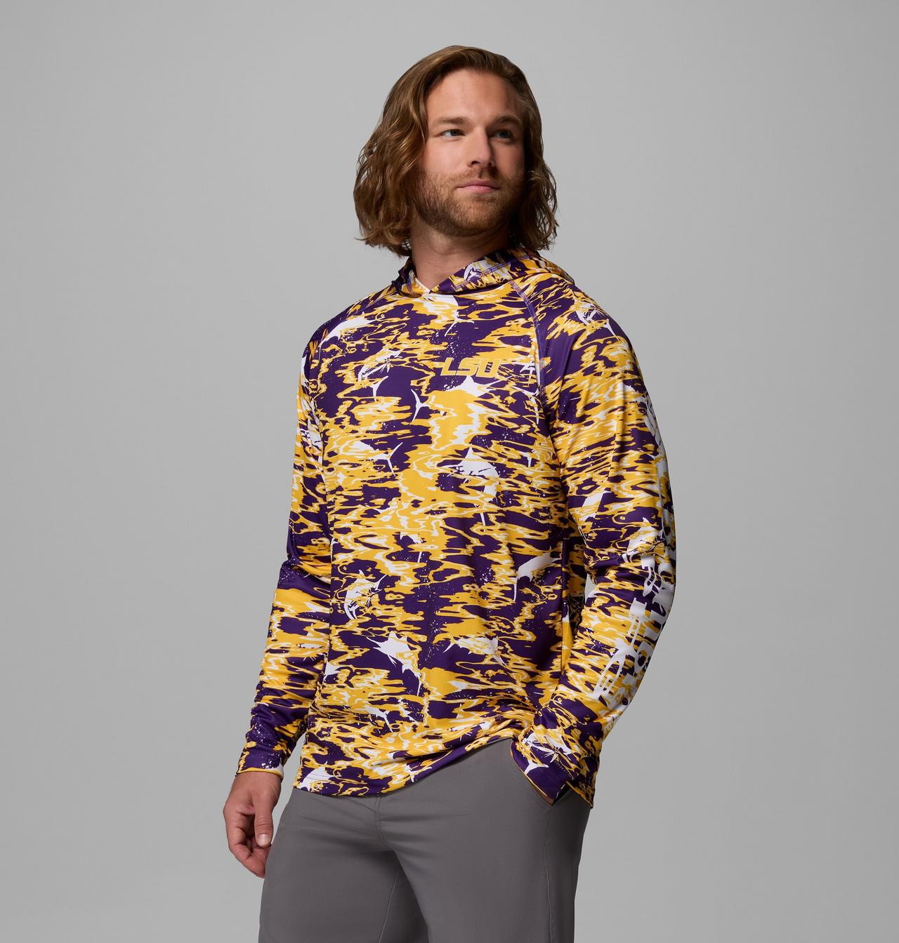 Men's Collegiate PFG Super Terminal Tackle™ Hoodie - Louisiana 3