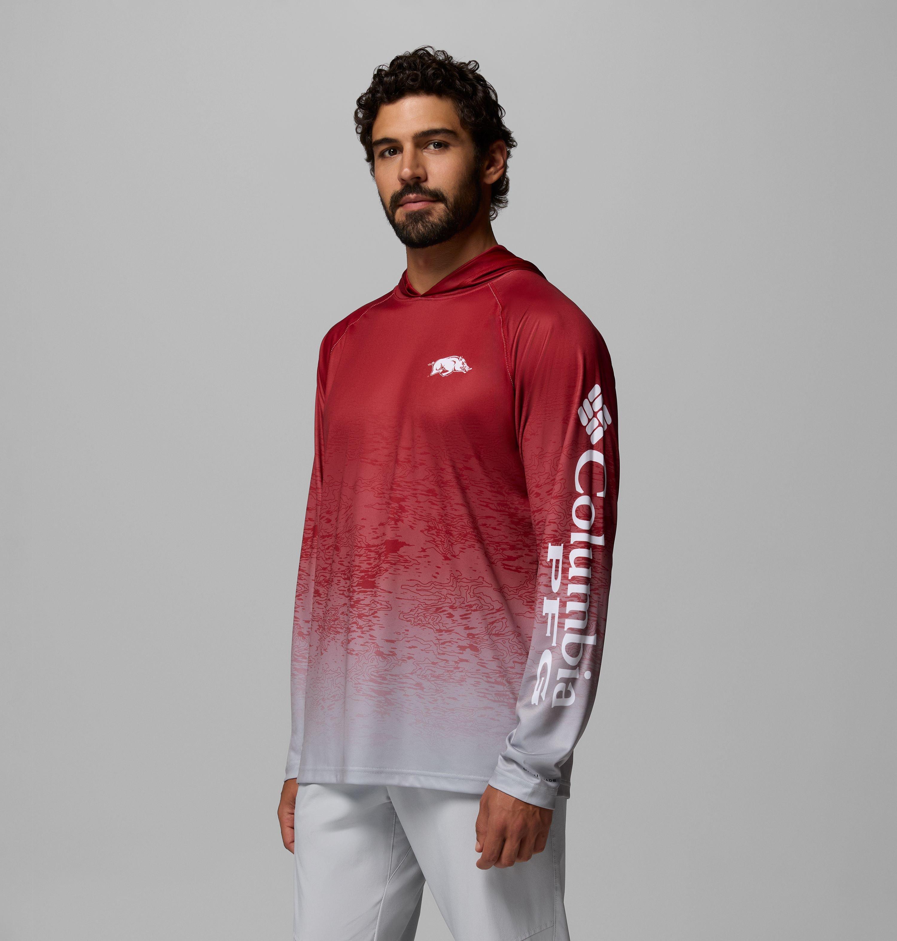 Men's Collegiate PFG Super Terminal Tackle Hoodie - Arkansas 4