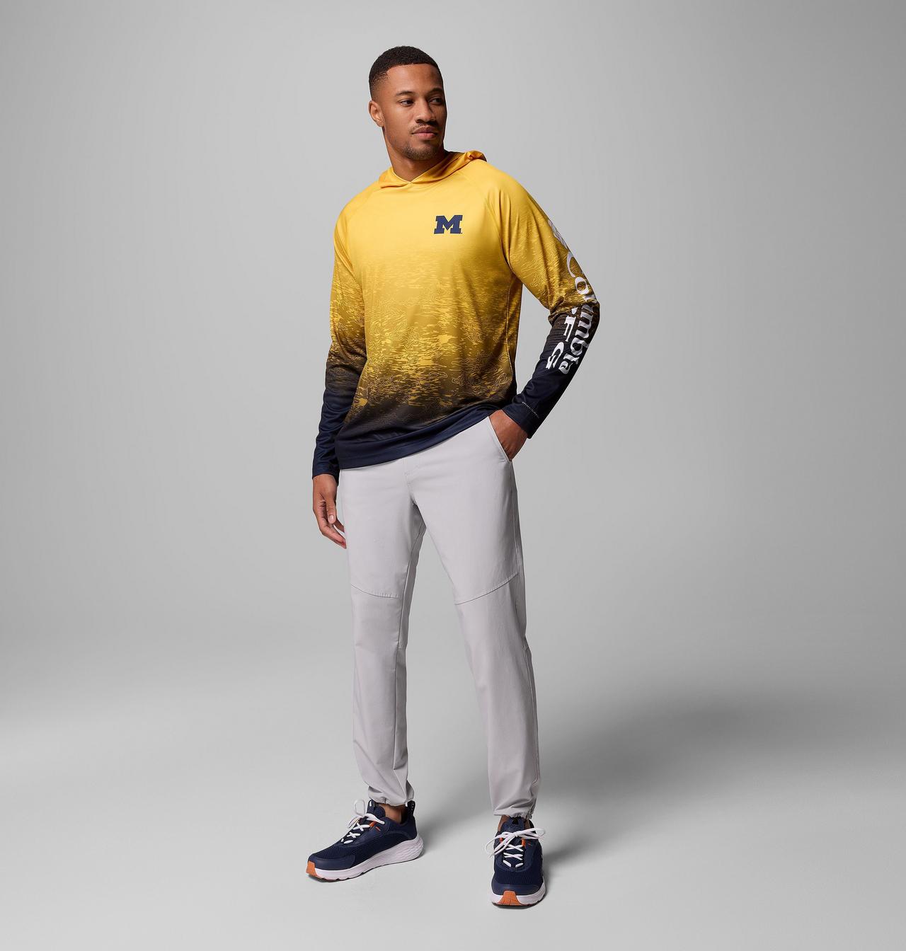 Men's Collegiate PFG Super Terminal Tackle™ Hoodie - Michigan 2