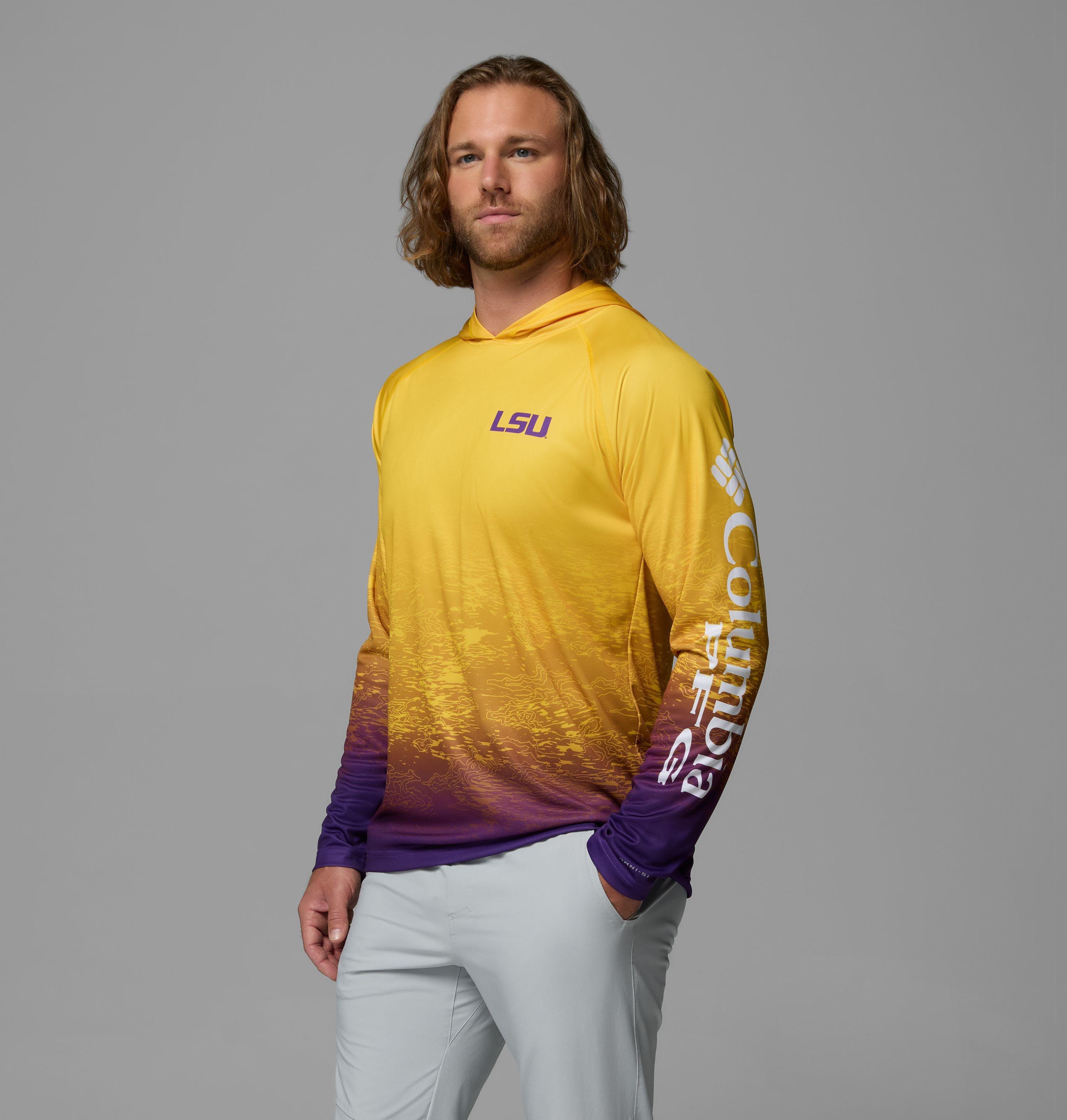 Men's Collegiate PFG Super Terminal Tackle Hoodie - Louisiana 4