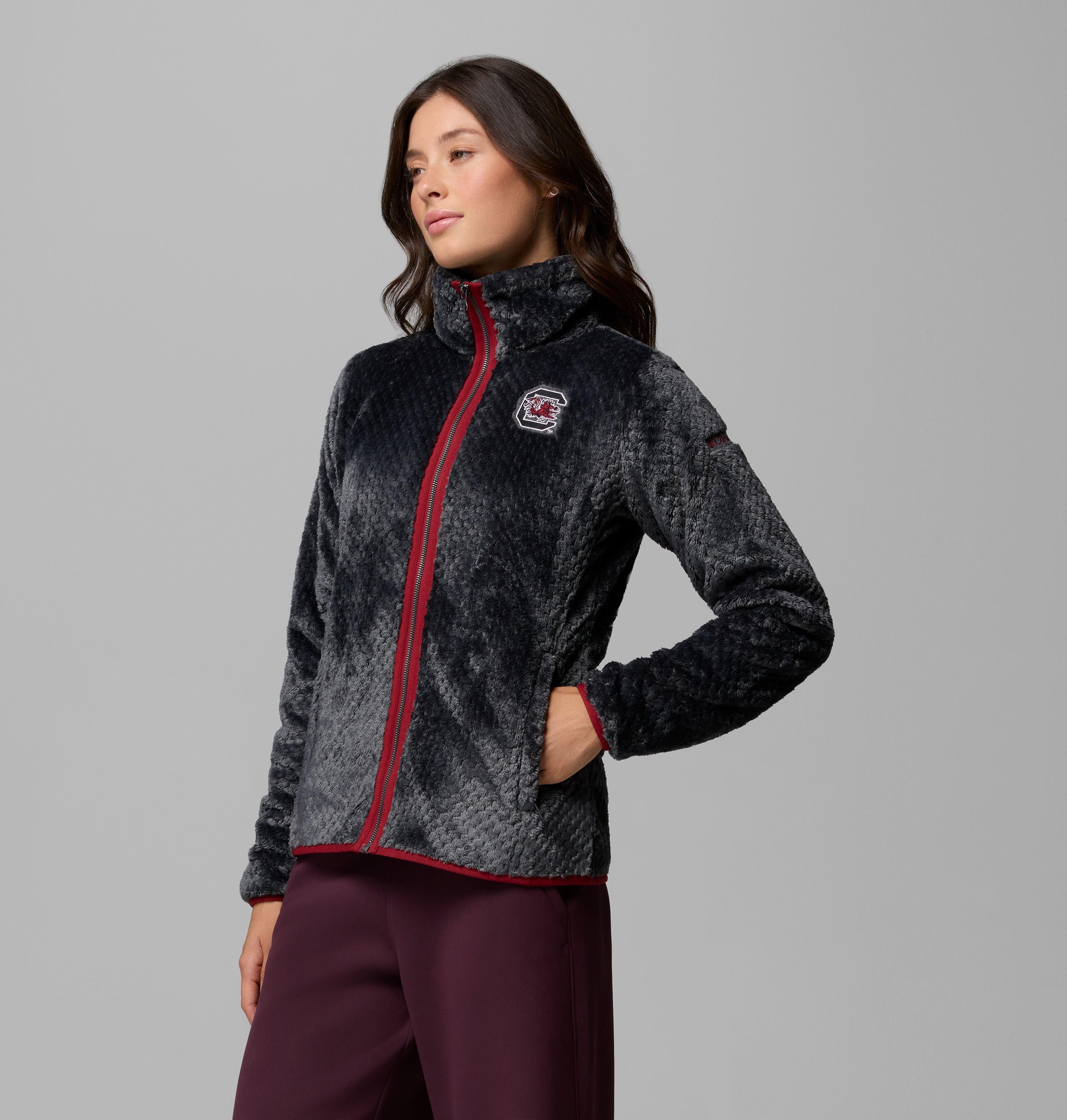 Women's Collegiate Fire Side II Sherpa Full Zip Fleece - South Carolina 4