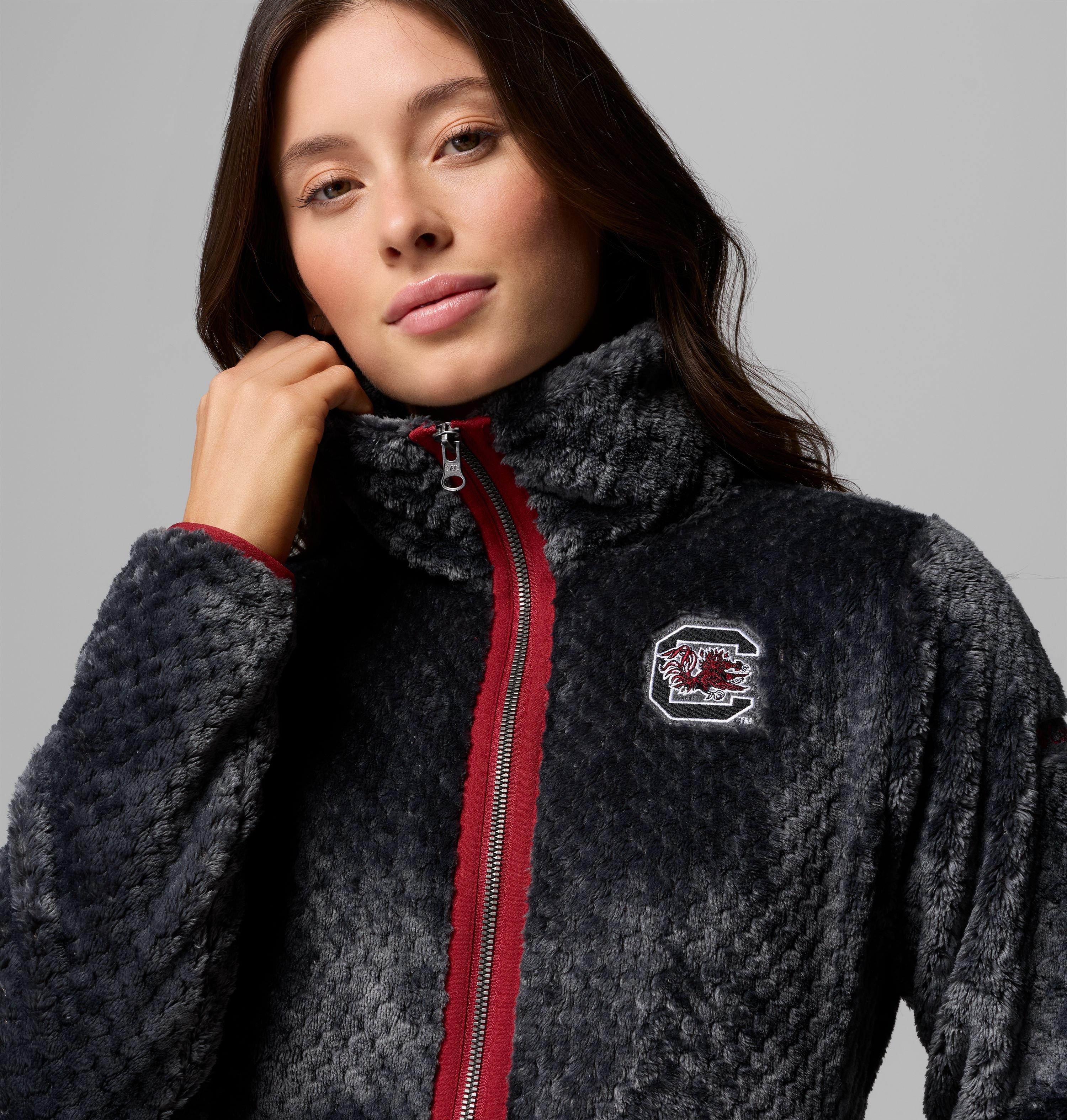 Women's Collegiate Fire Side II Sherpa Full Zip Fleece - South Carolina 6