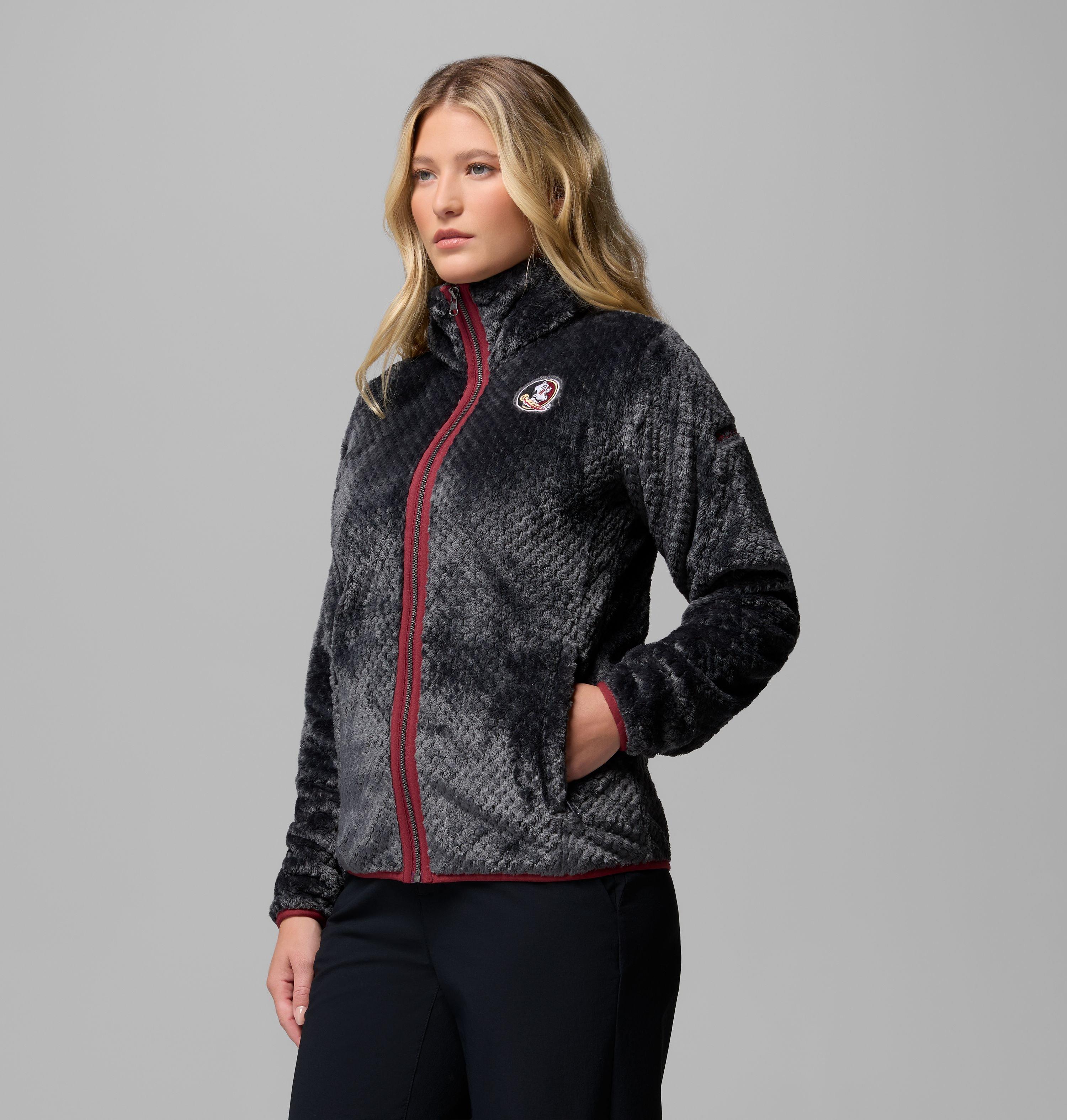 Women's Collegiate Fire Side II Sherpa Full Zip Fleece - Florida State 4