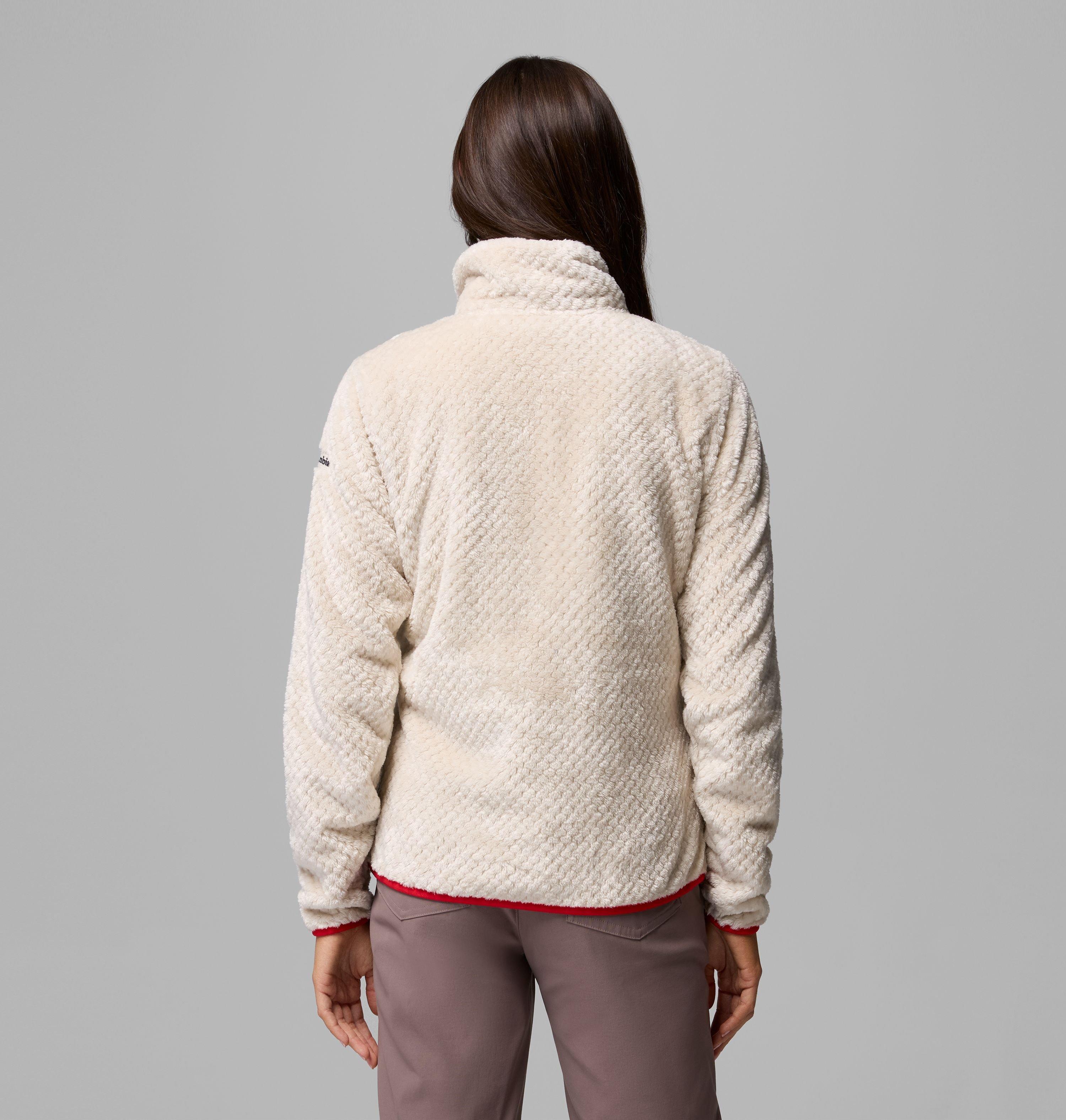 Women's Collegiate Fire Side II Sherpa Full Zip Fleece - Georgia 3