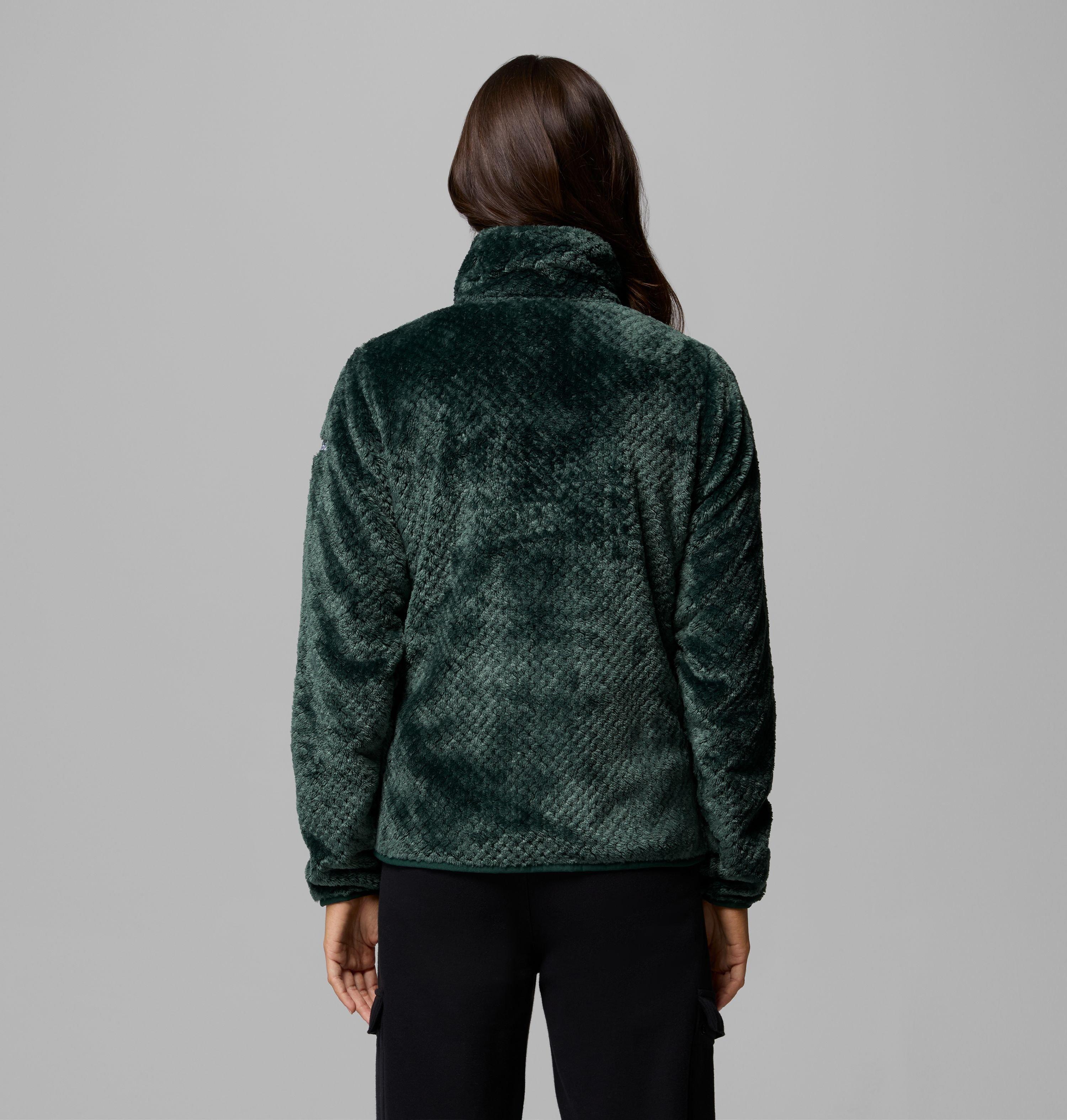 Women's Collegiate Fire Side II Sherpa Full Zip Fleece - Michigan State 3