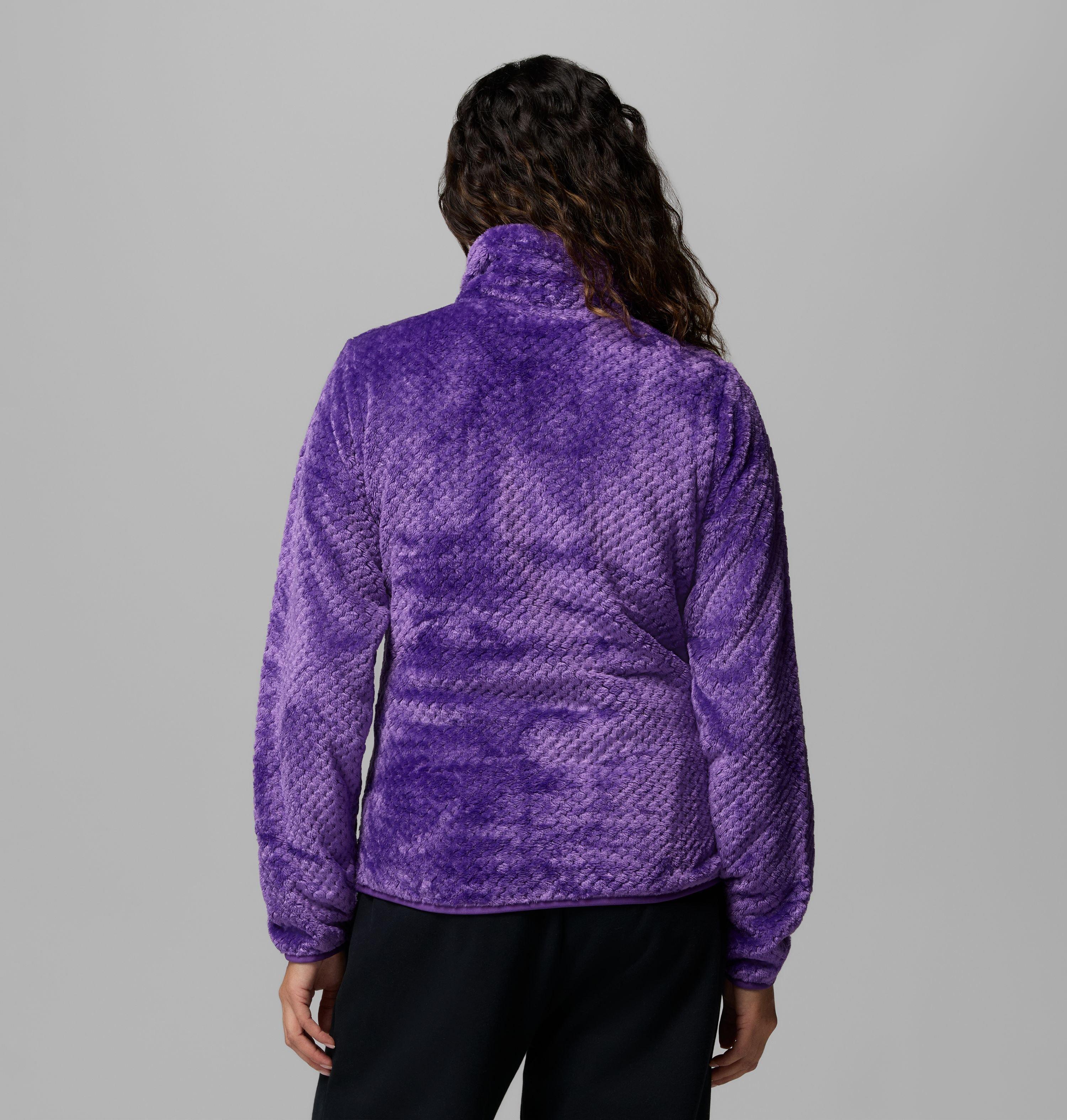 Women's Collegiate Fire Side II Sherpa Full Zip Fleece - LSU 3