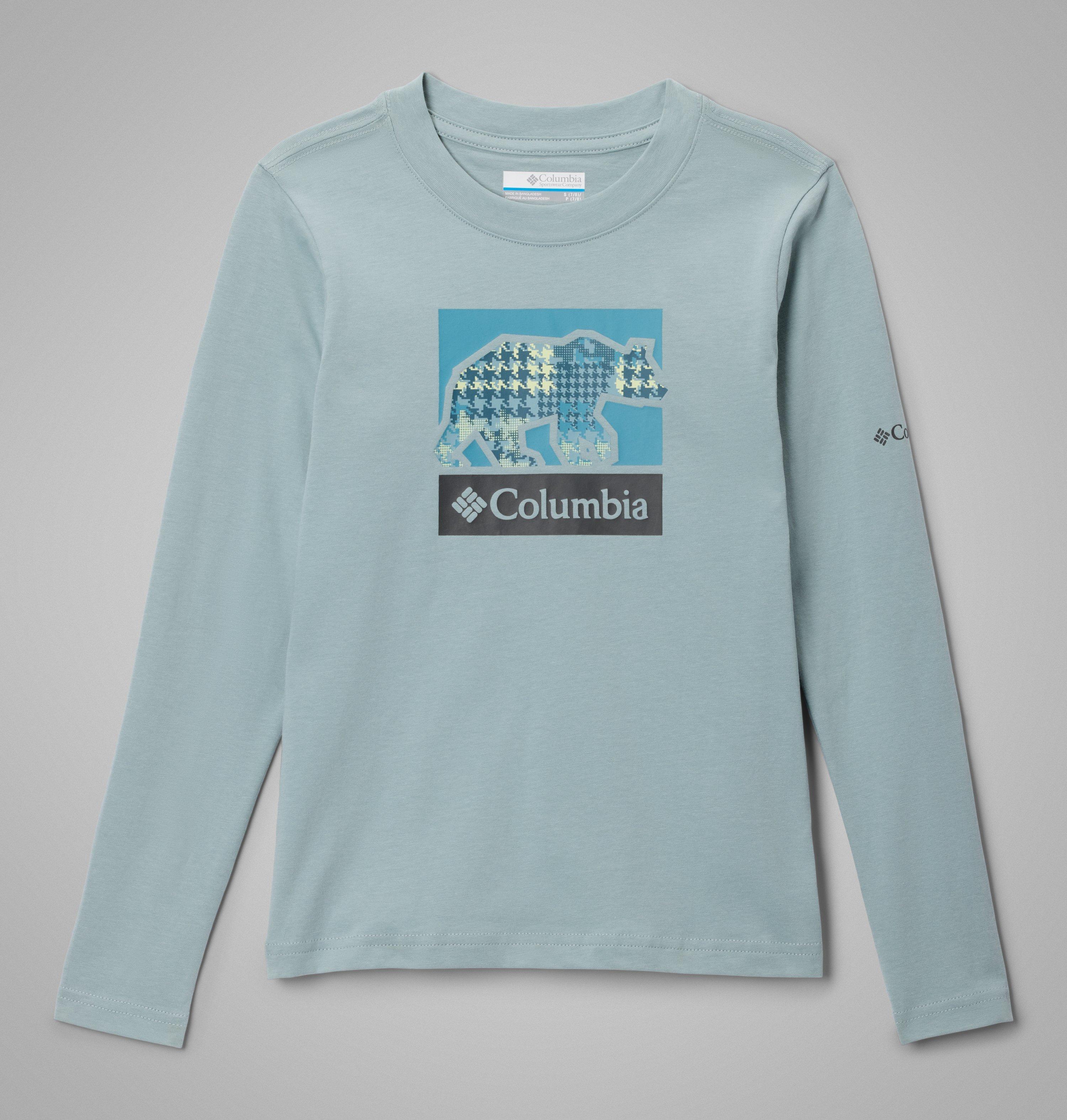 Columbia Girls' Hazeldel Hill Long Sleeve Graphic T-Shirt-