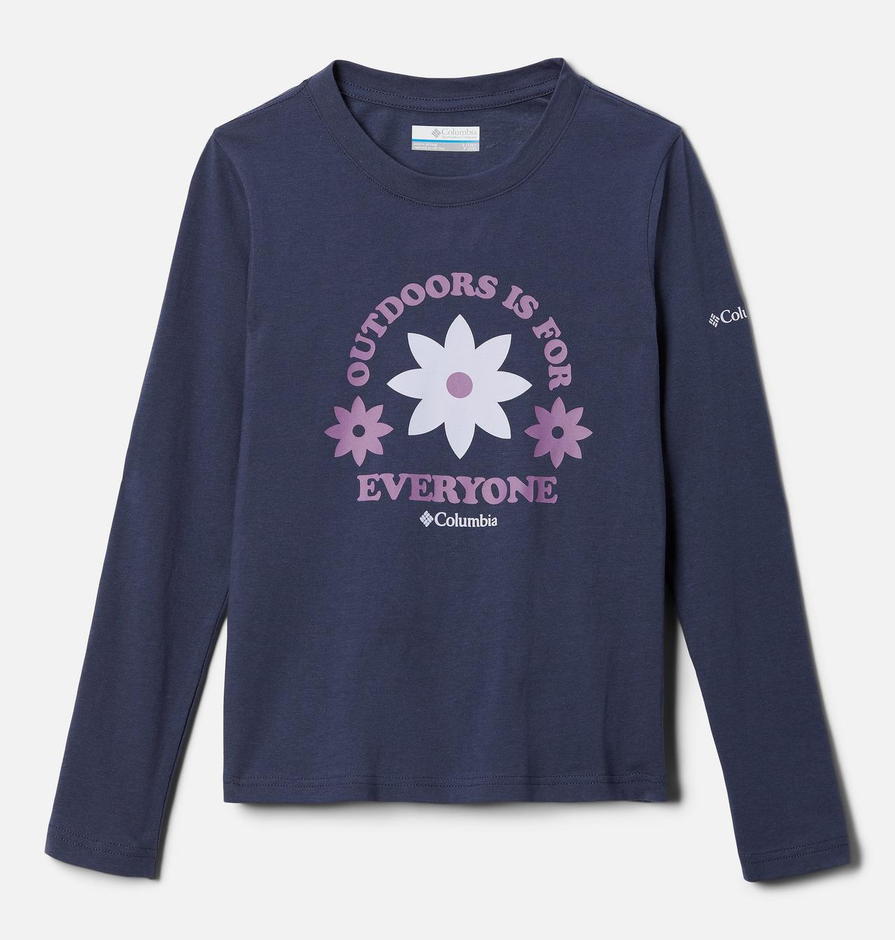 Girls' Hazeldel Hill™ Long Sleeve Graphic T-Shirt 1