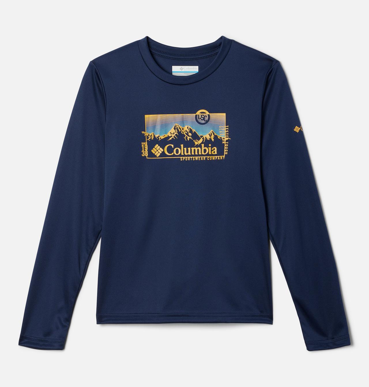 Boys' Grizzly Peak™ Long Sleeve Graphic T-Shirt 1