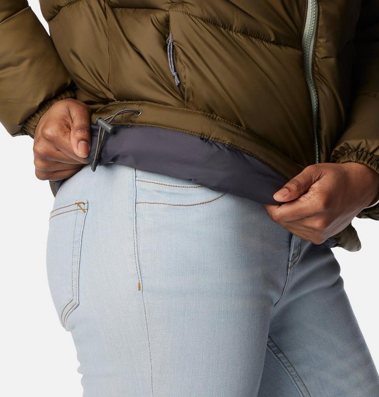 Puffect Color Blocked Jacket, Color: Olive Green, Stone Green, Safari, image 6