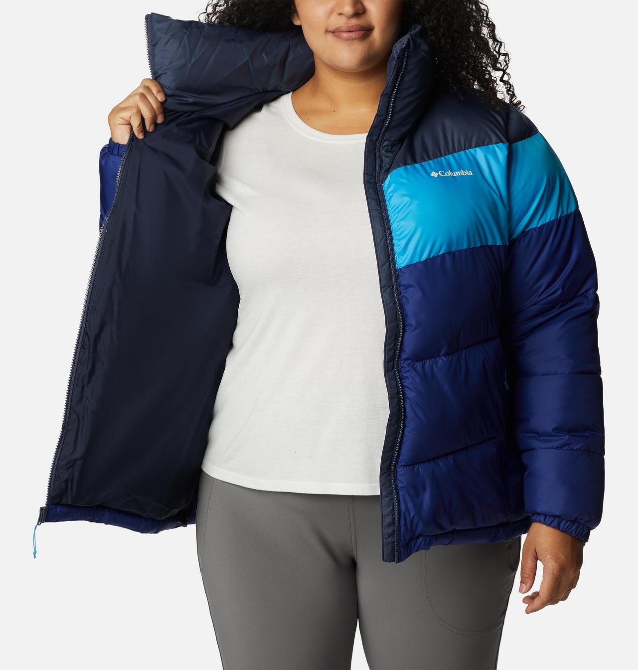 Women's Puffect™ Color Blocked Jacket - Plus Size 5