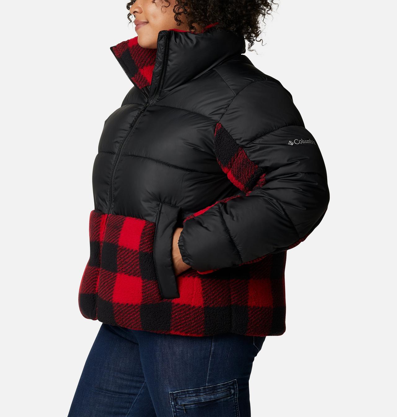 Women's Leadbetter Point™ Sherpa Hybrid Jacket - Plus Size 3