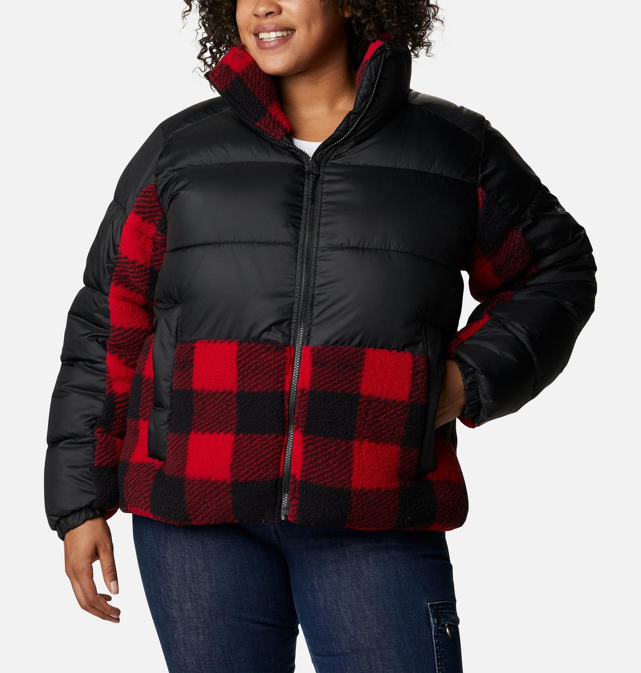 Women's Leadbetter Point™ Sherpa Hybrid Jacket - Plus Size 1