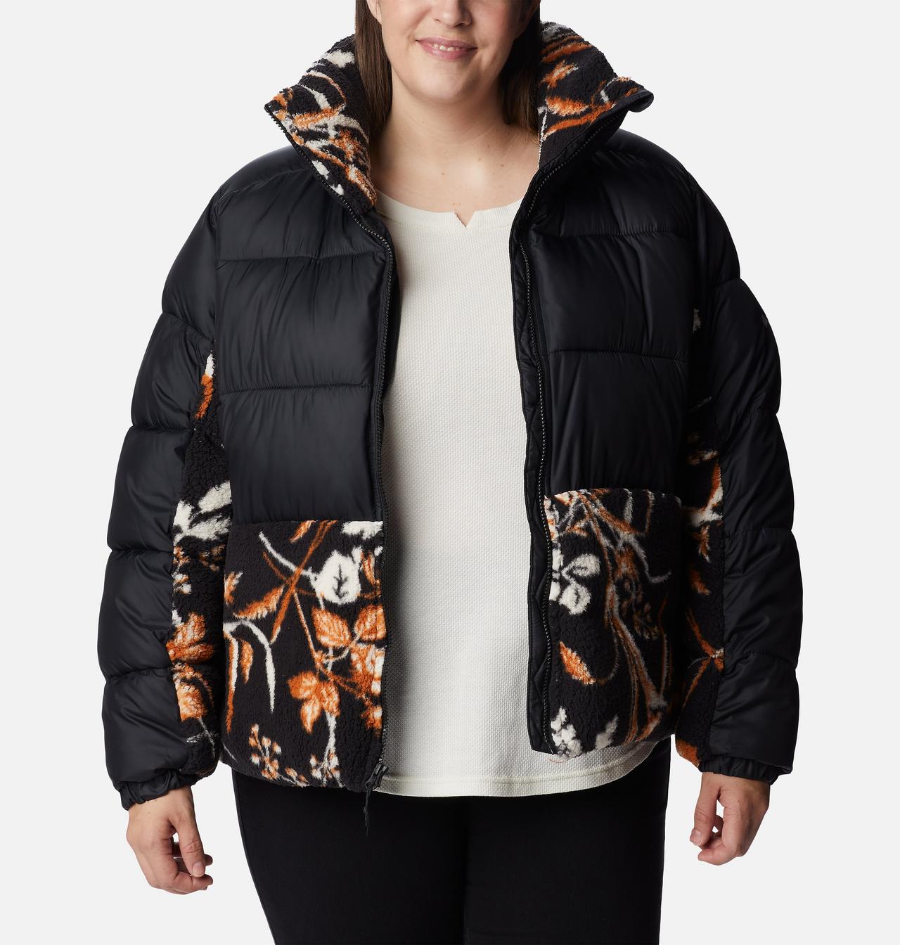 Women's Leadbetter Point™ Sherpa Hybrid Jacket - Plus Size 7