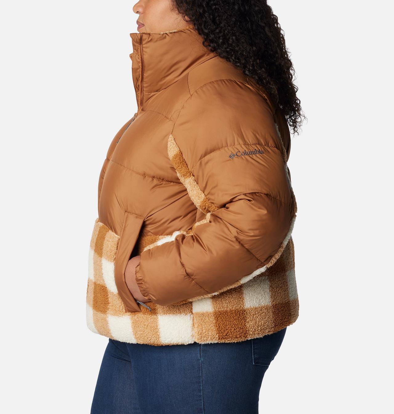 Women's Leadbetter Point™ Sherpa Hybrid Jacket - Plus Size 3