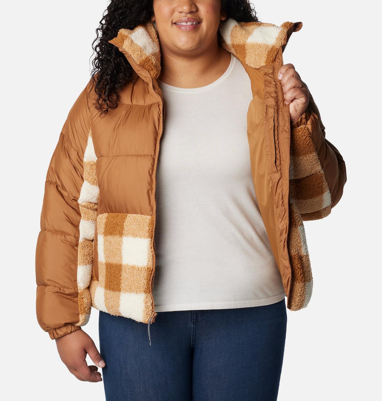 Women's Leadbetter Point™ Sherpa Hybrid Jacket - Plus Size 5
