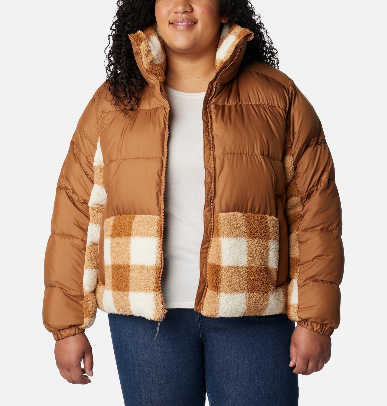 Women's Leadbetter Point™ Sherpa Hybrid Jacket - Plus Size 7