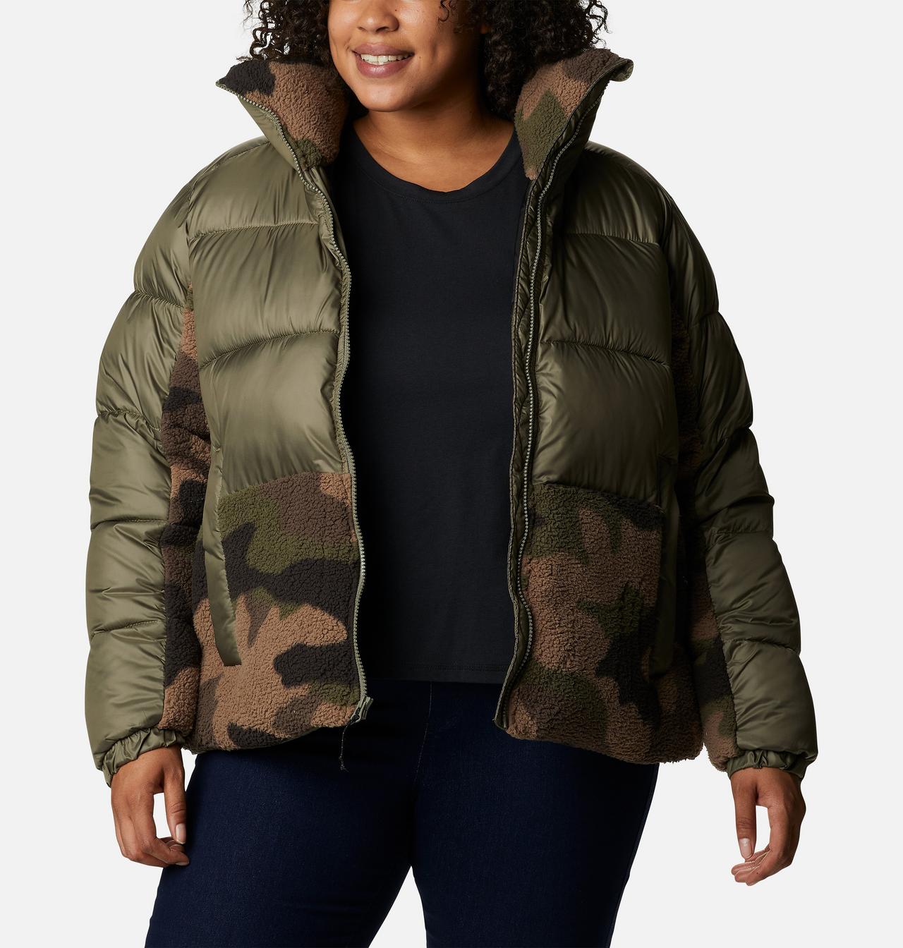 Women's Leadbetter Point™ Sherpa Hybrid Jacket - Plus Size 7