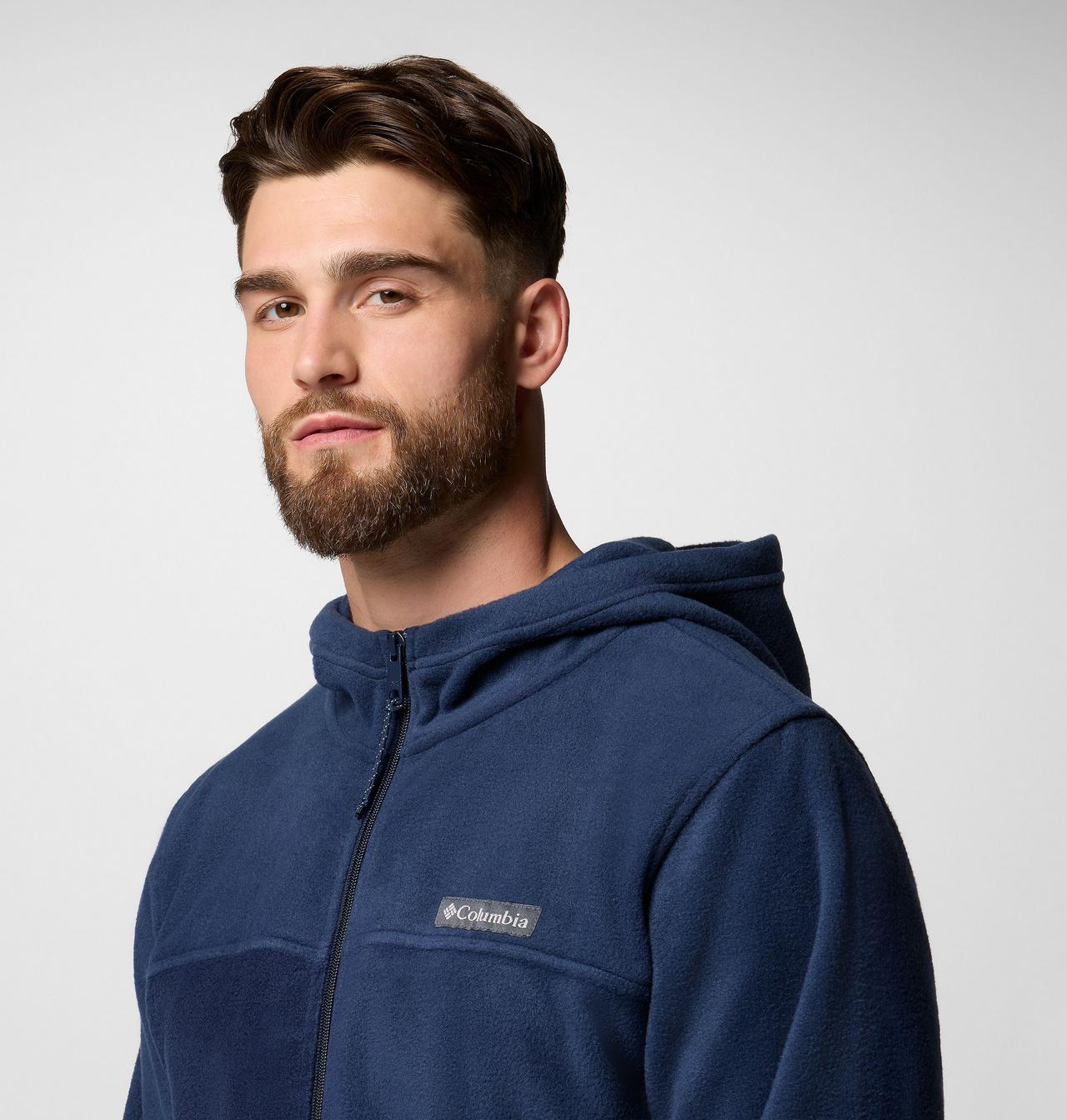 Chandail à capuchon à fermeture éclair en polaire Steens Mountain Homme 5