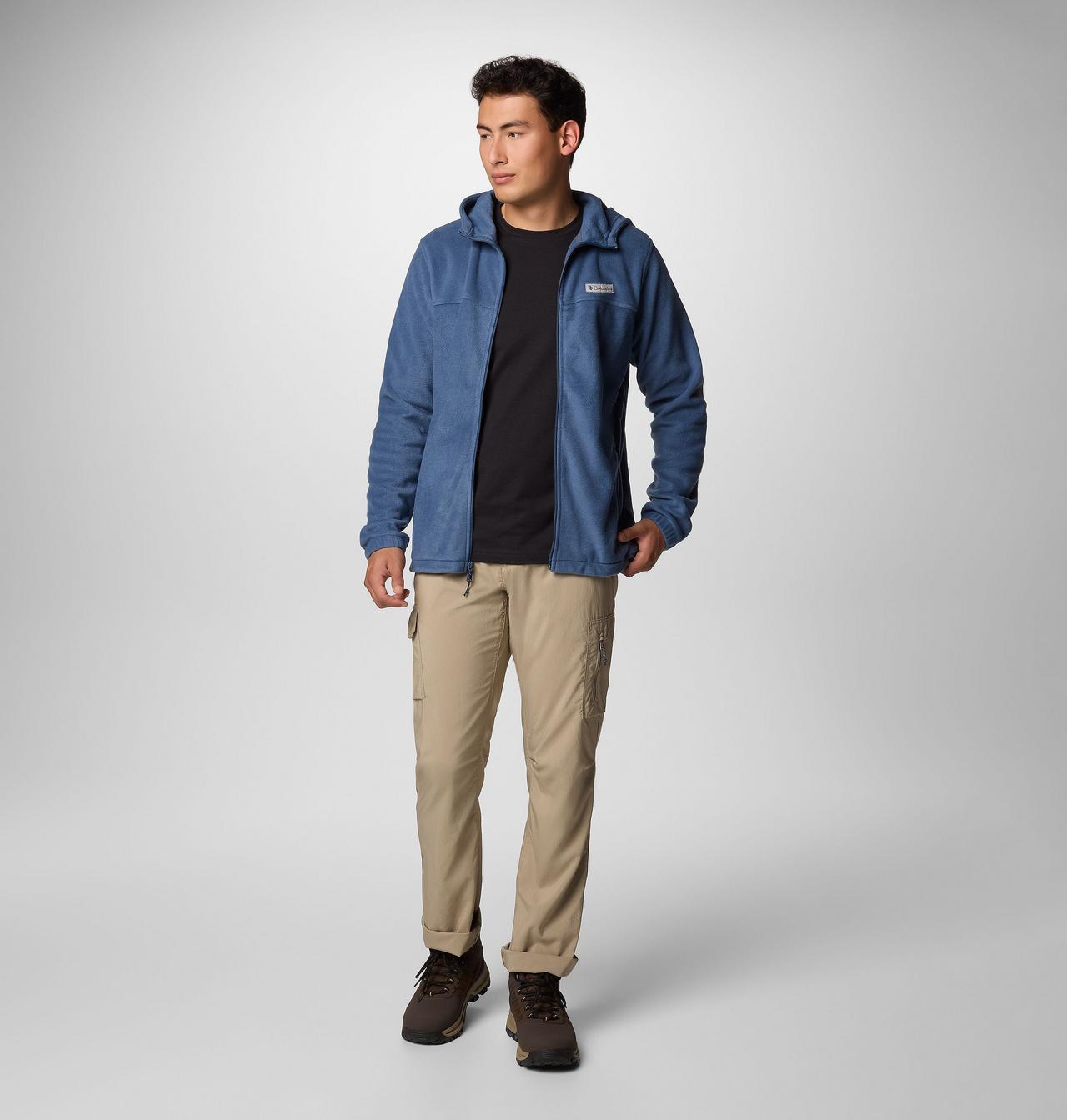 Chandail à capuchon à fermeture éclair en polaire Steens Mountain Homme 3