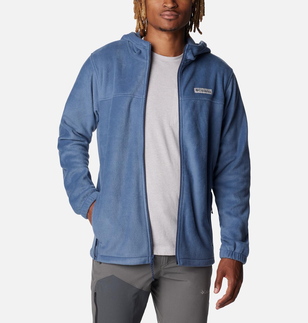 Chandail à capuchon à fermeture éclair en polaire Steens Mountain Homme 7