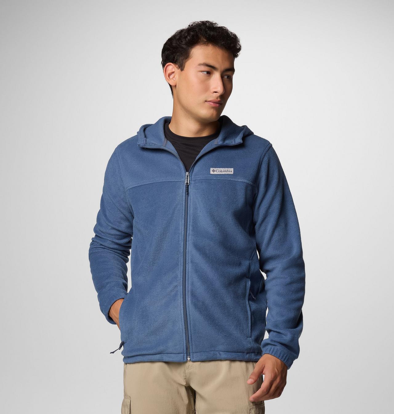 Chandail à capuchon à fermeture éclair en polaire Steens Mountain Homme 1