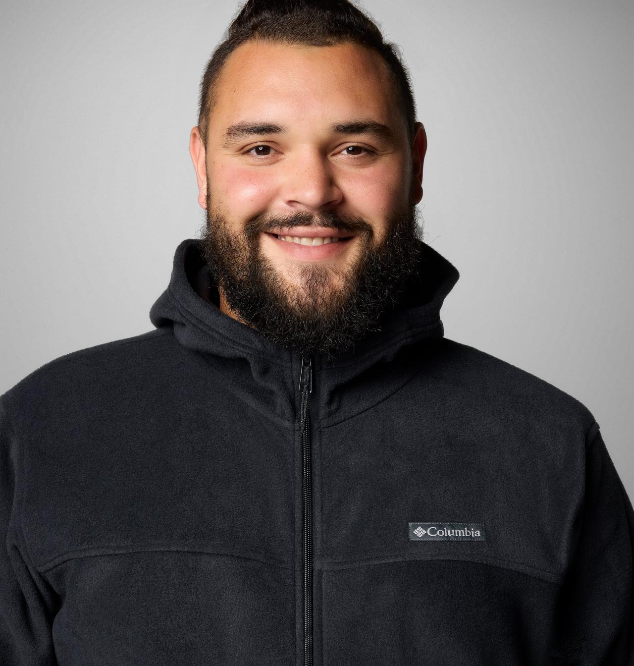 Chandail à capuchon à fermeture éclair en polaire Steens Mountain Homme - Tailles fortes 6