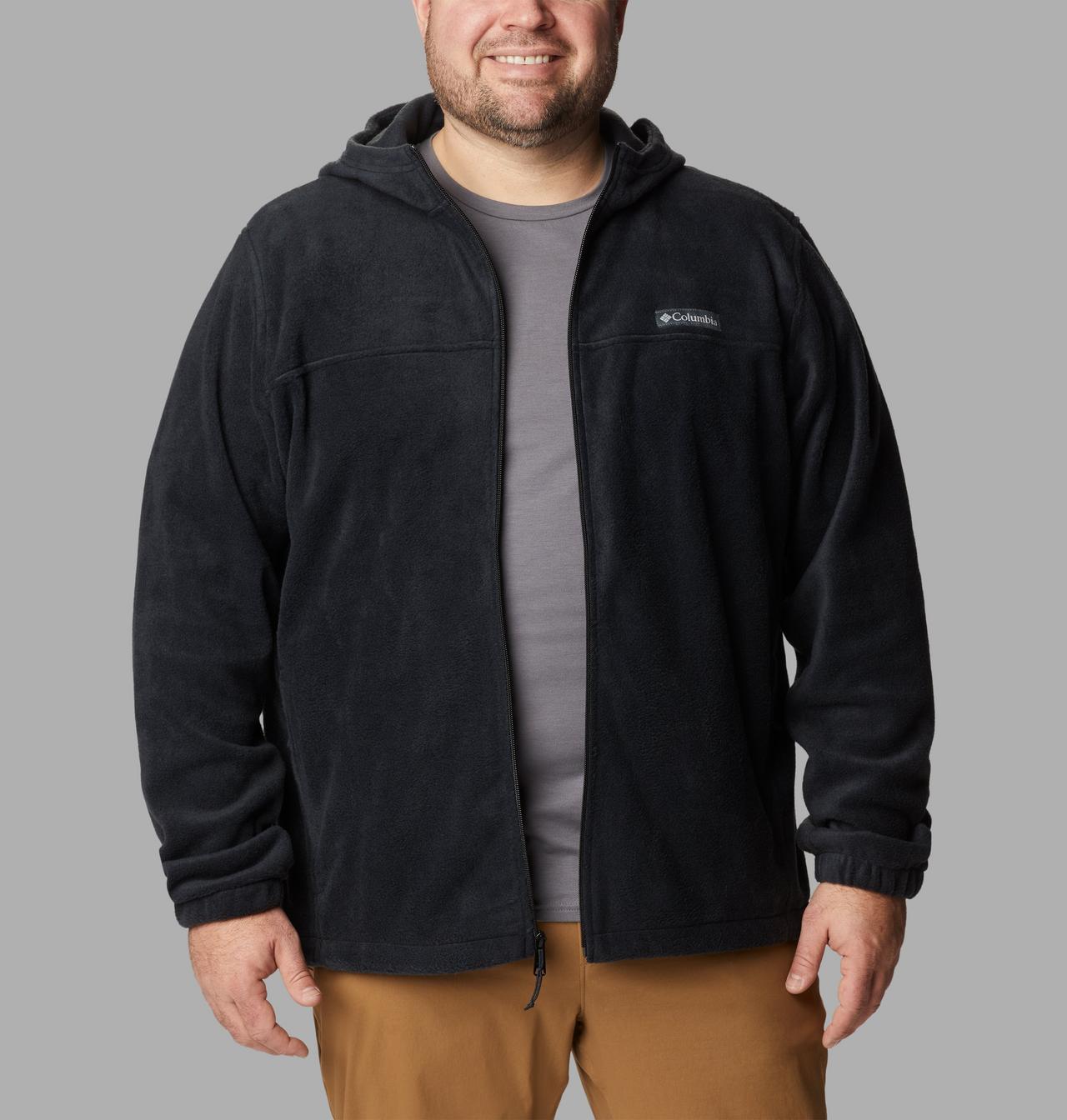 Chandail à capuchon à fermeture éclair en polaire Steens Mountain Homme - Tailles fortes 8