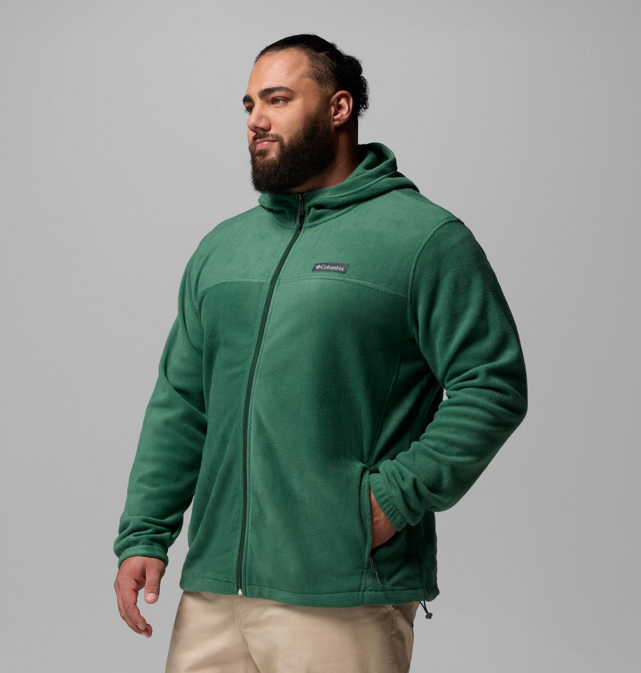 Men's Steens Mountain Full Zip Fleece Hoodie - Big | 375 | 6X 4